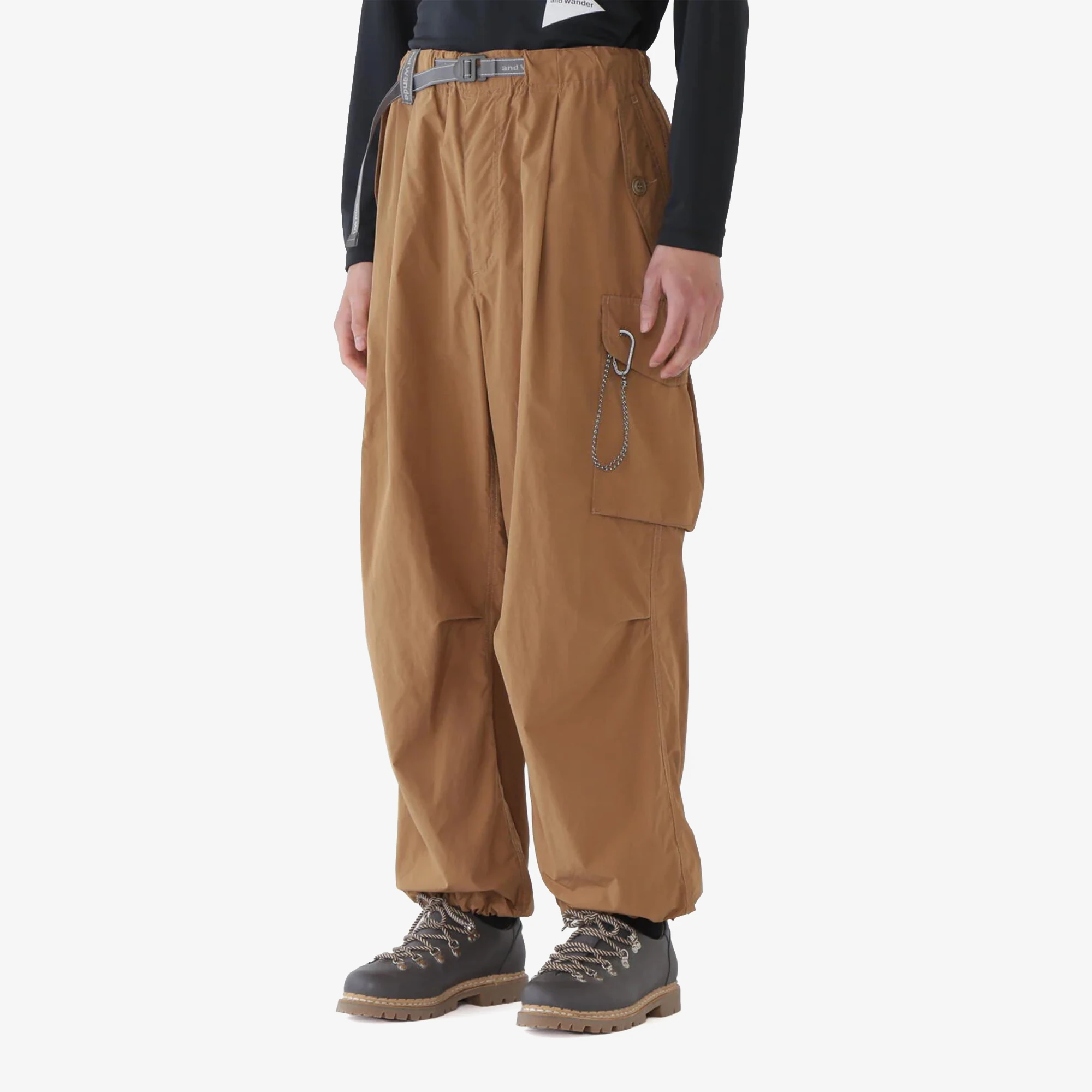 Oversized Cargo Pants 'Light Brown'