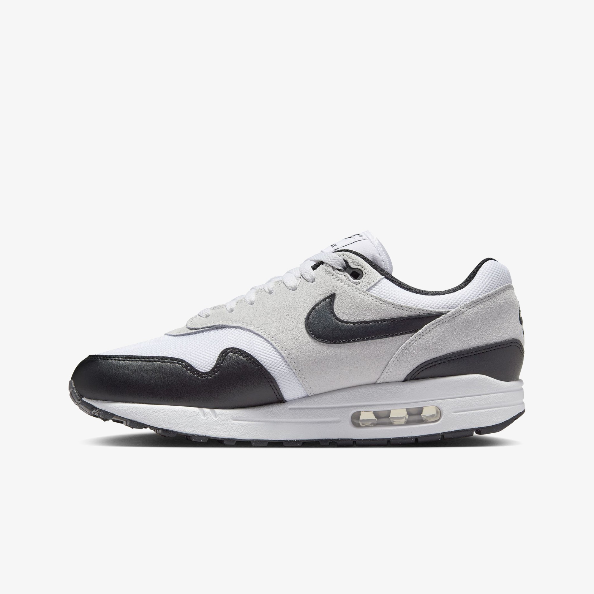 Air Max 1 Essential 'White Pure Platinum Black'