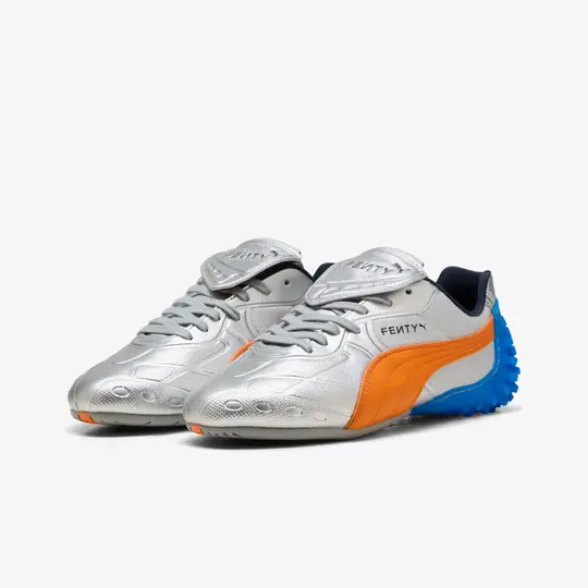 Puma x Fenty Avanti LS-X 'Silver Rickie Orange' - Görsel 4