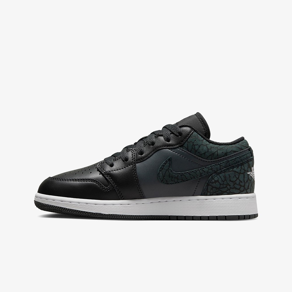 Air Jordan 1 Low SE 'Black Elephant' (GS)