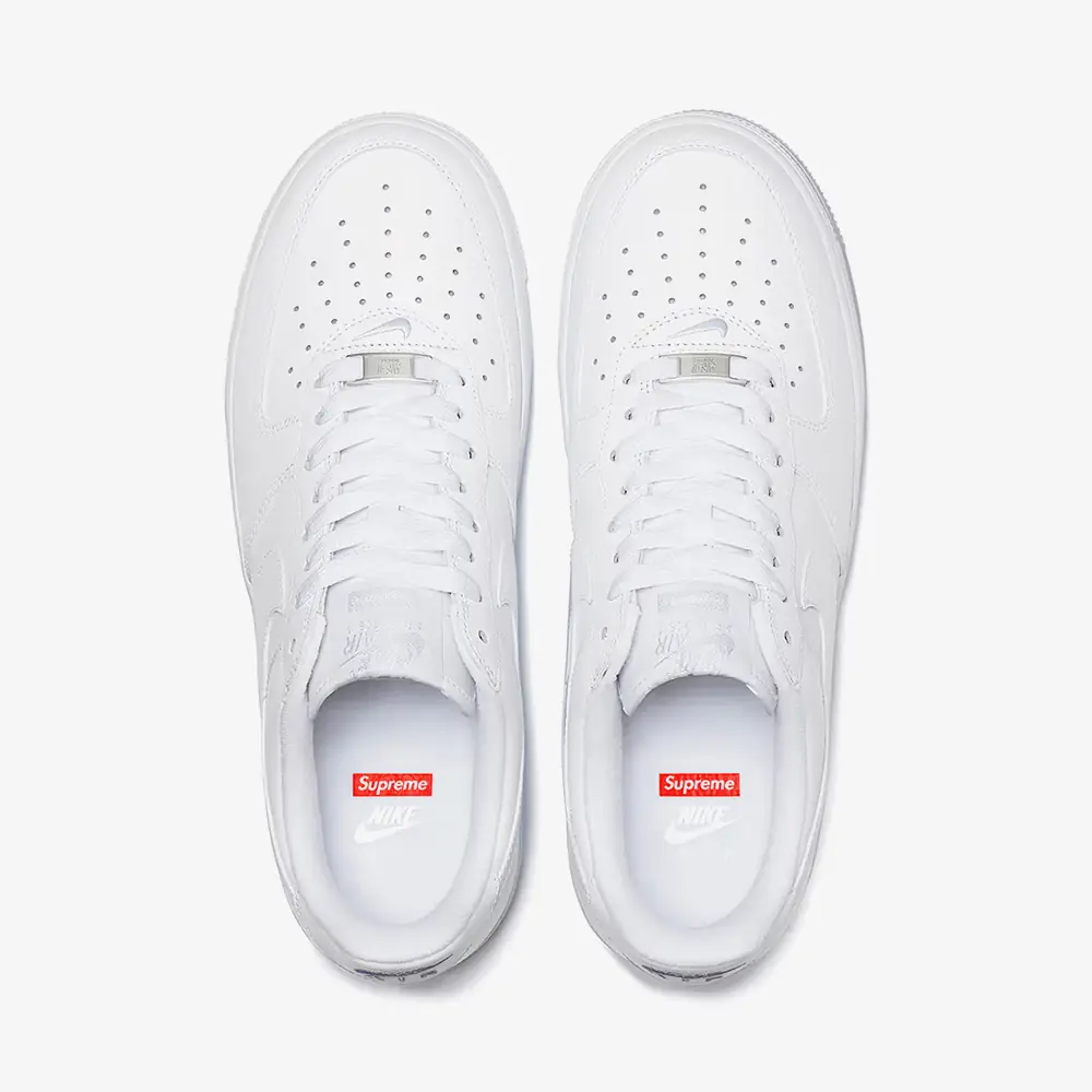 Nike x Supreme Air Force 1 Low 'White' - WUNDER