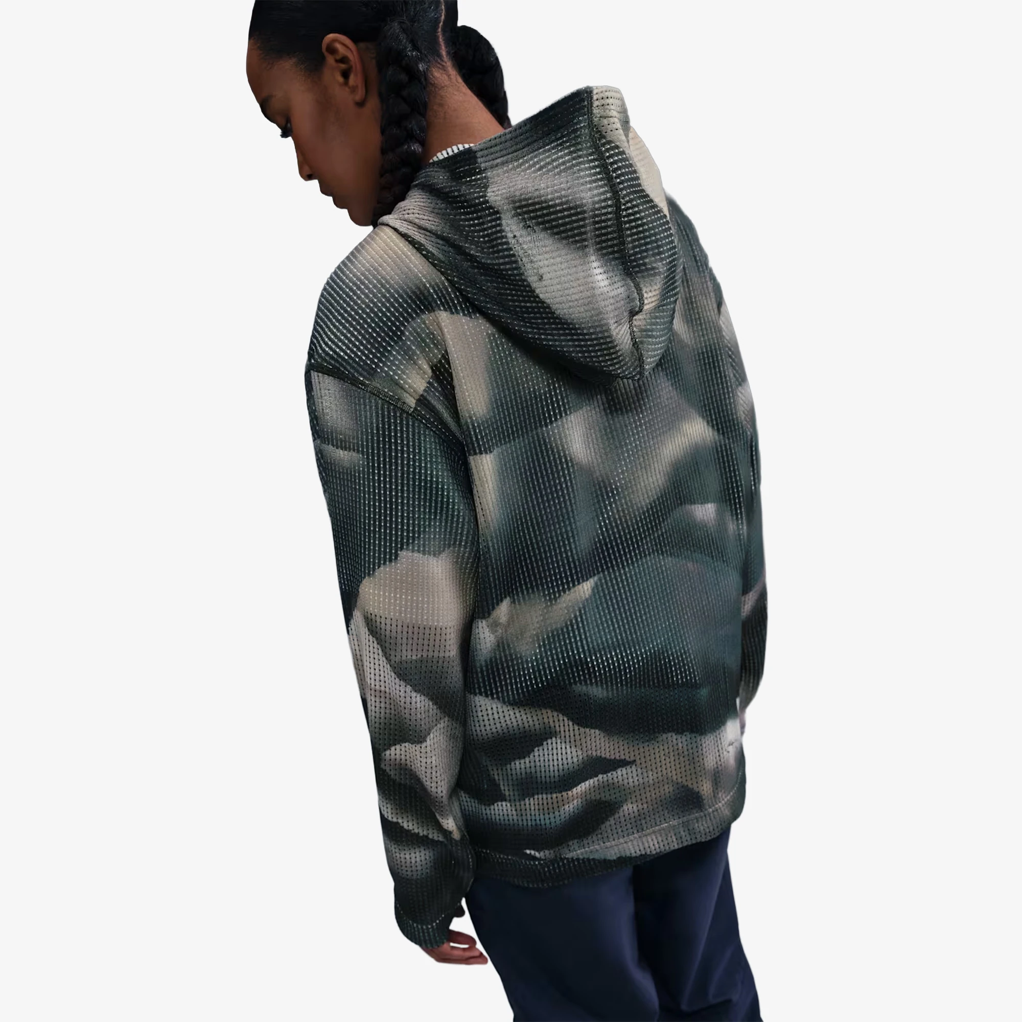 Nike x Stussy Ghillie Allover Print Jacket 'Green' - WUNDER