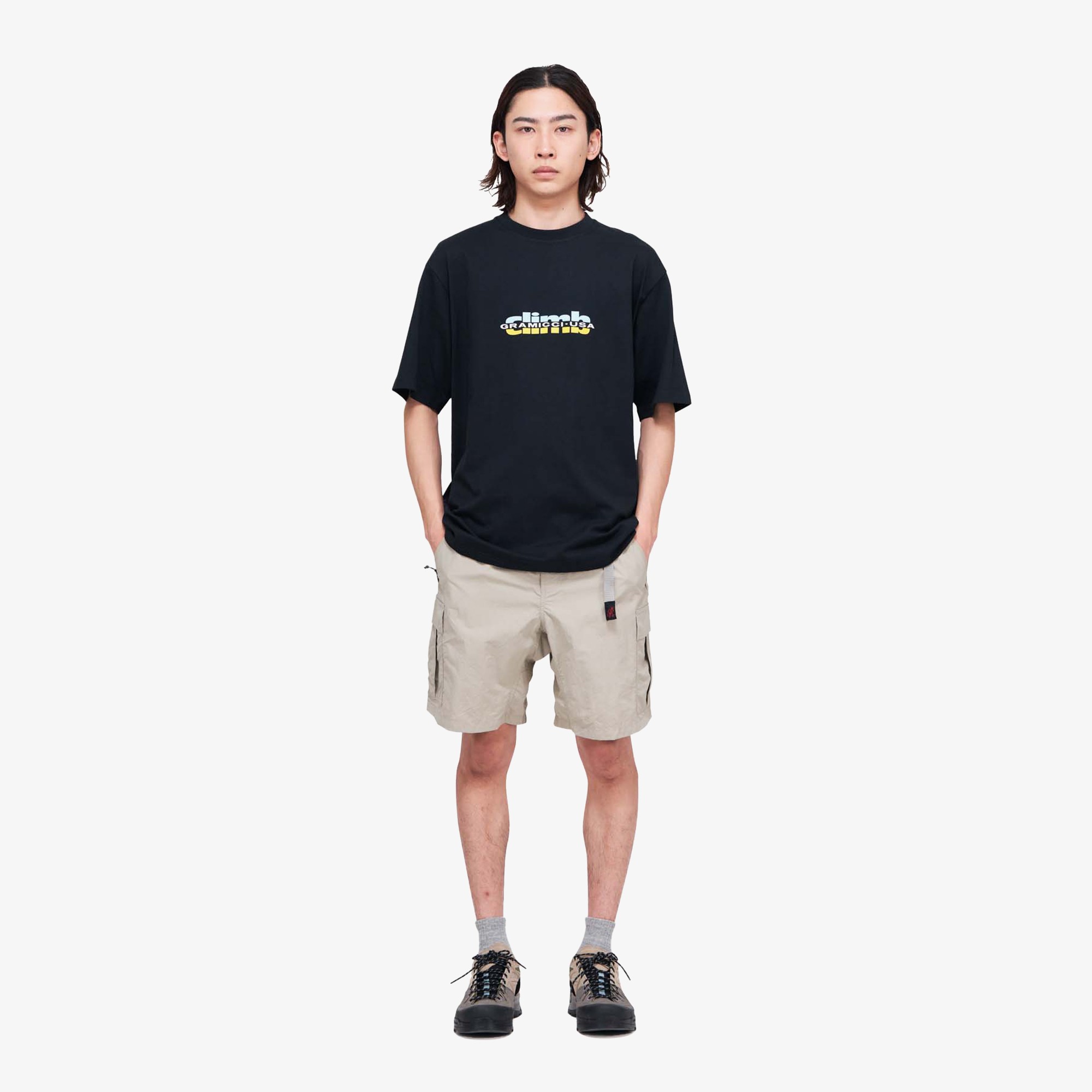 Climb Tee 'Vintage Black'