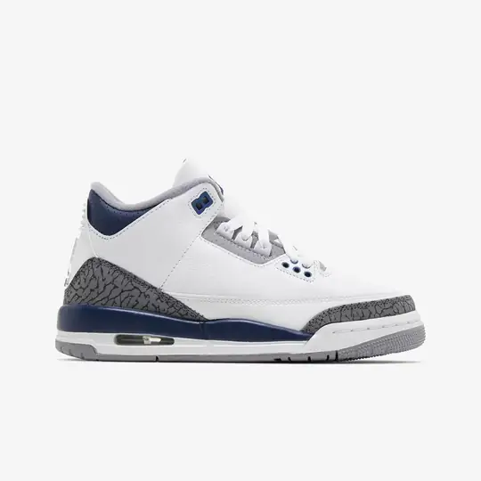Air Jordan 3 Retro 'Midnight Navy' (GS) - Görsel 2