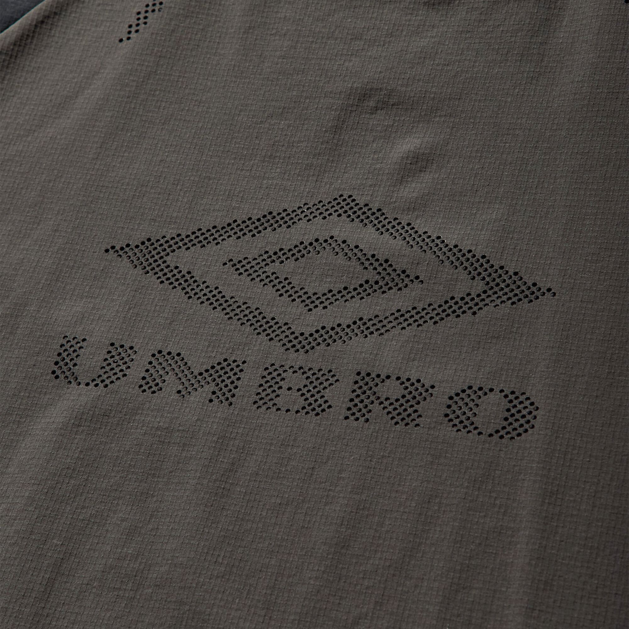Lasered Nylon Crewneck 'Grey & Black'