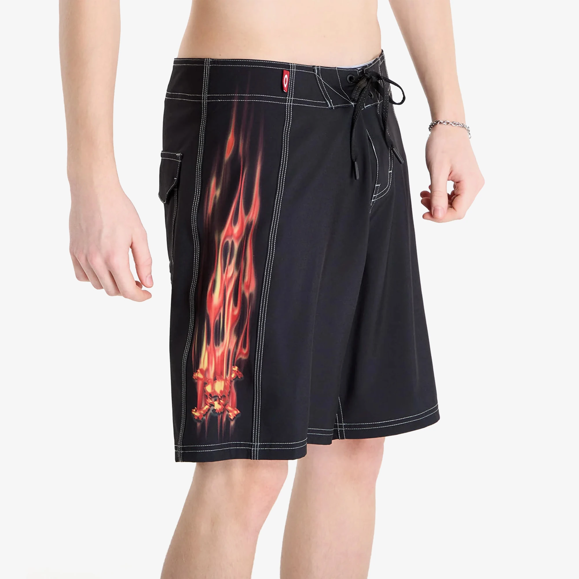 Oakley Heritage Flame Boardshort 'Pitch Black' - WUNDER
