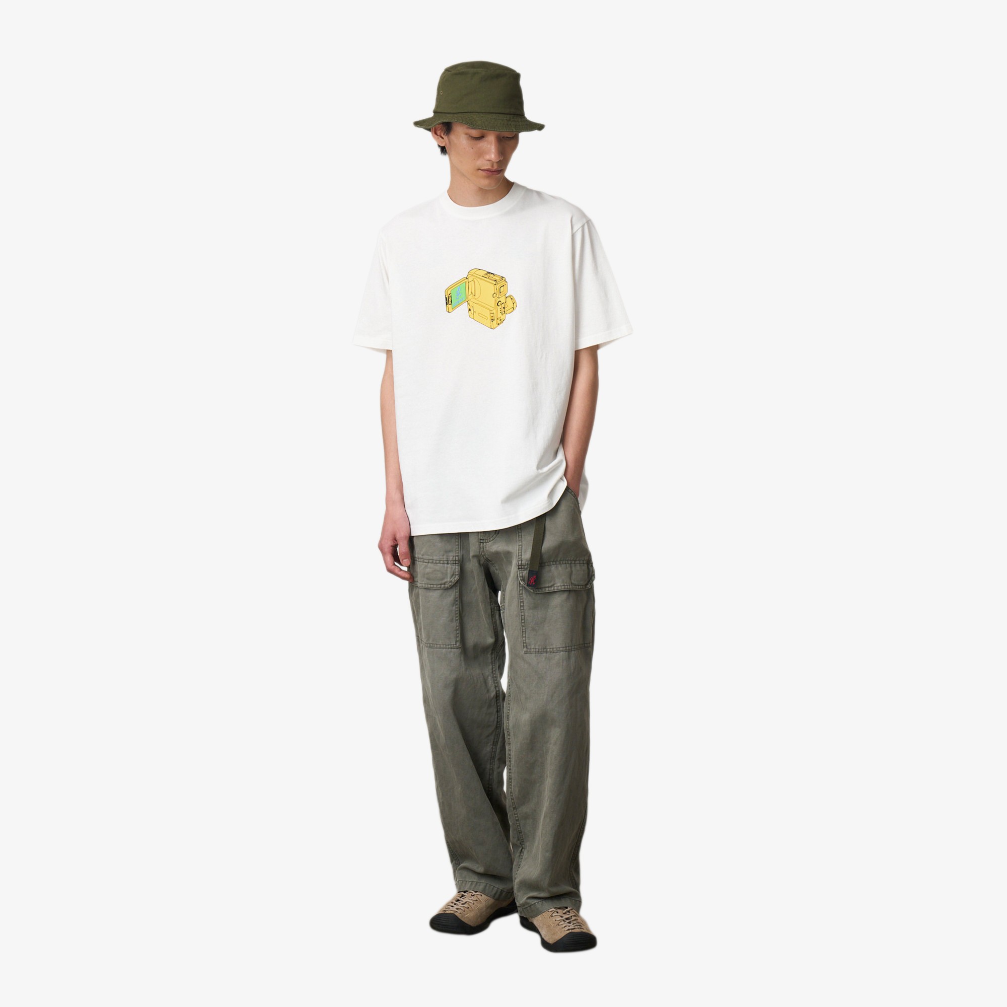 Camcorder Tee 'White'