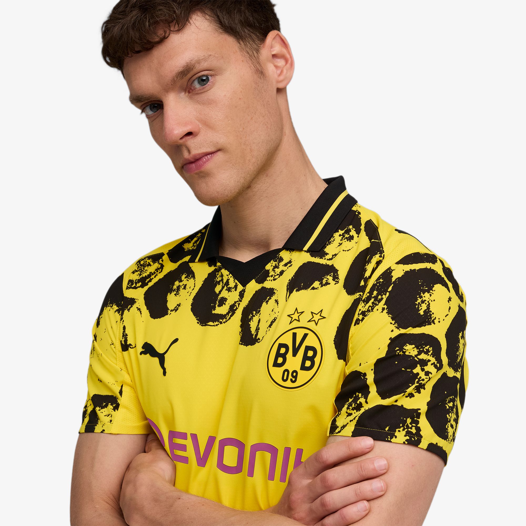 PUMA x KIDSUPER x BVB Authentic Jersey 'Yellow'