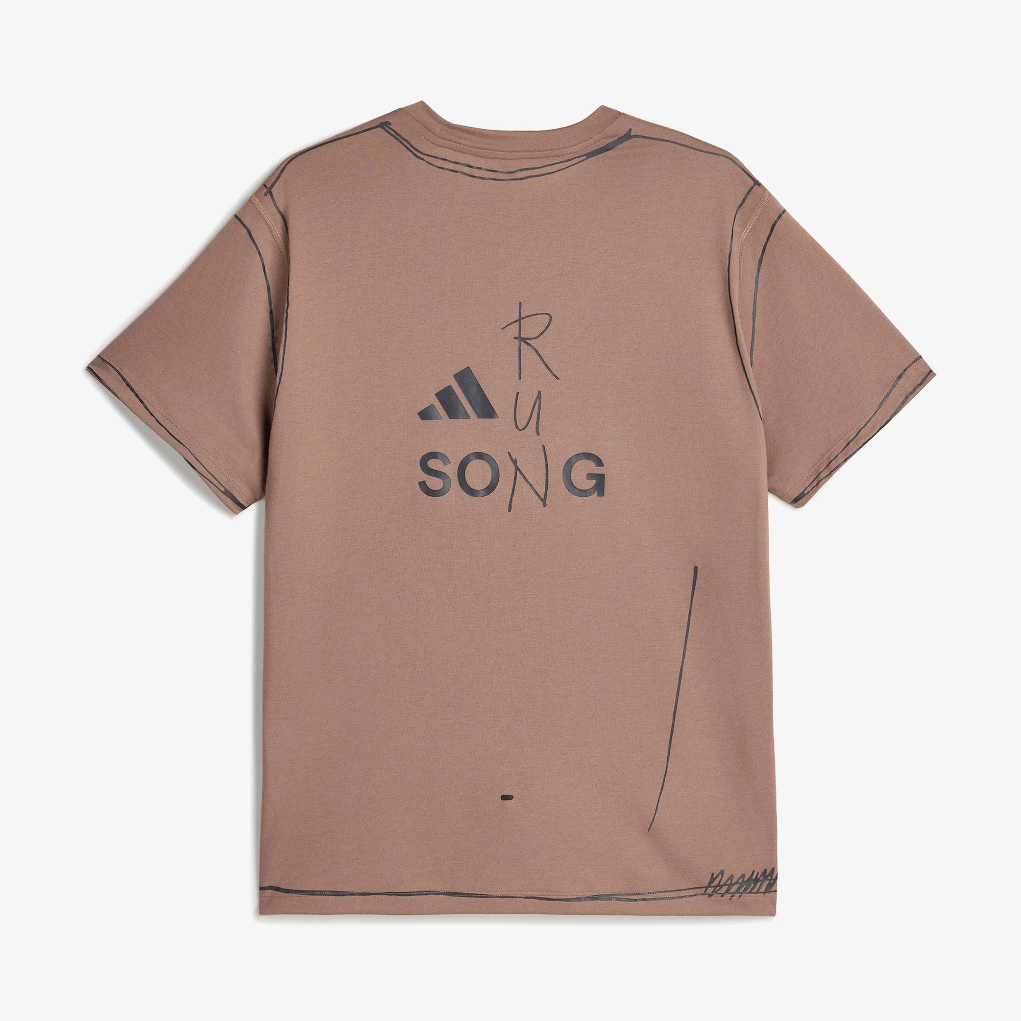  song for the mute ランニング Tシャツ ブラウン adidas x Song for the Mute Running Unitefit T-Shirt 'Trace Brown