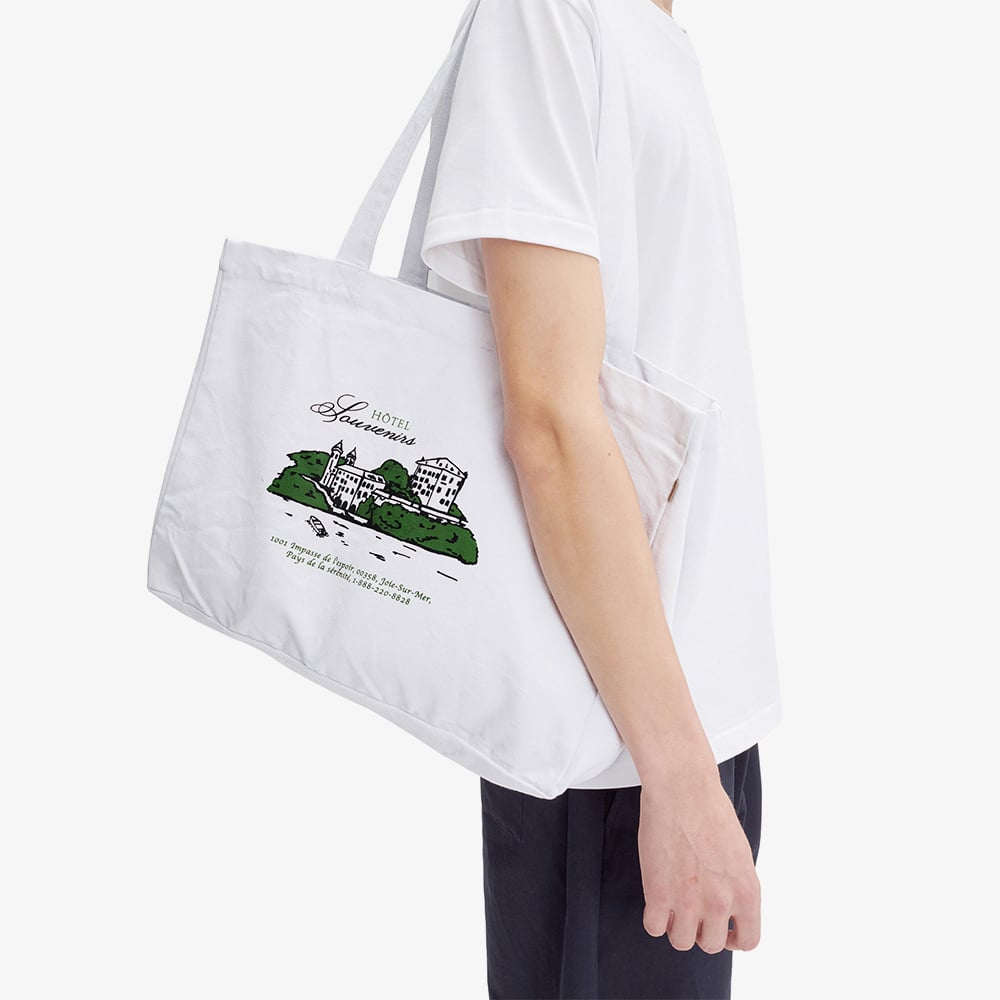 JJJJound x A.P.C. Tote Bag 'White' - WUNDER