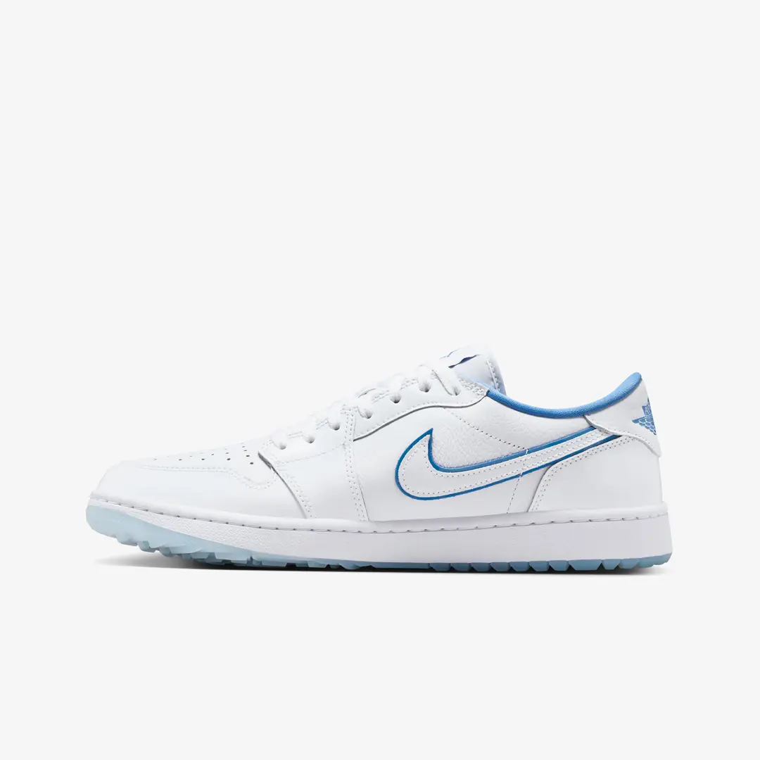 シューズ(男性用) Nike Jordan 1 Low Golf Blue White Air Jordan 1 Low Golf 'White Legend Blue' - WUNDER