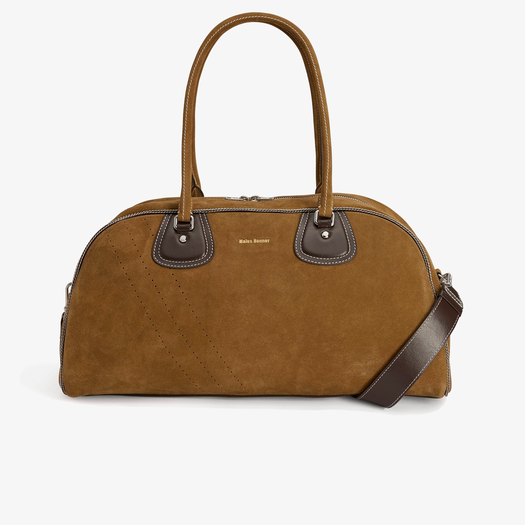 Wales Bonner x adidas Suede Bowling Bag 'Brown'
