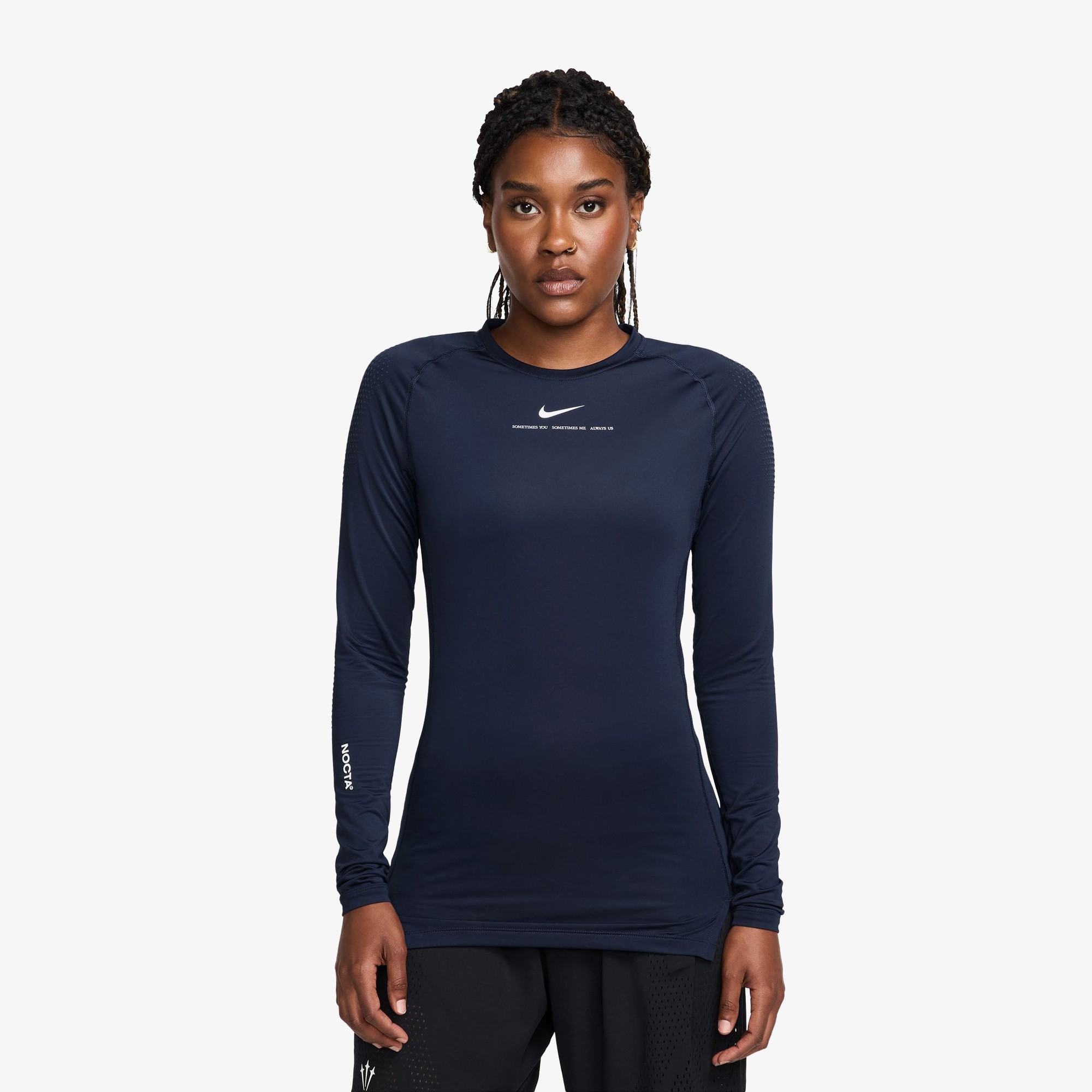 Nike x NOCTA Long Sleeve T-shirt 'Navy'