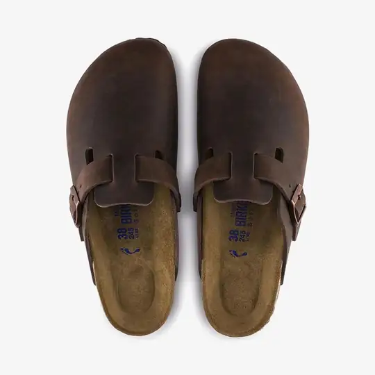 Boston Habana Oiled Leather Soft Footbed 'Brown' - Görsel 6