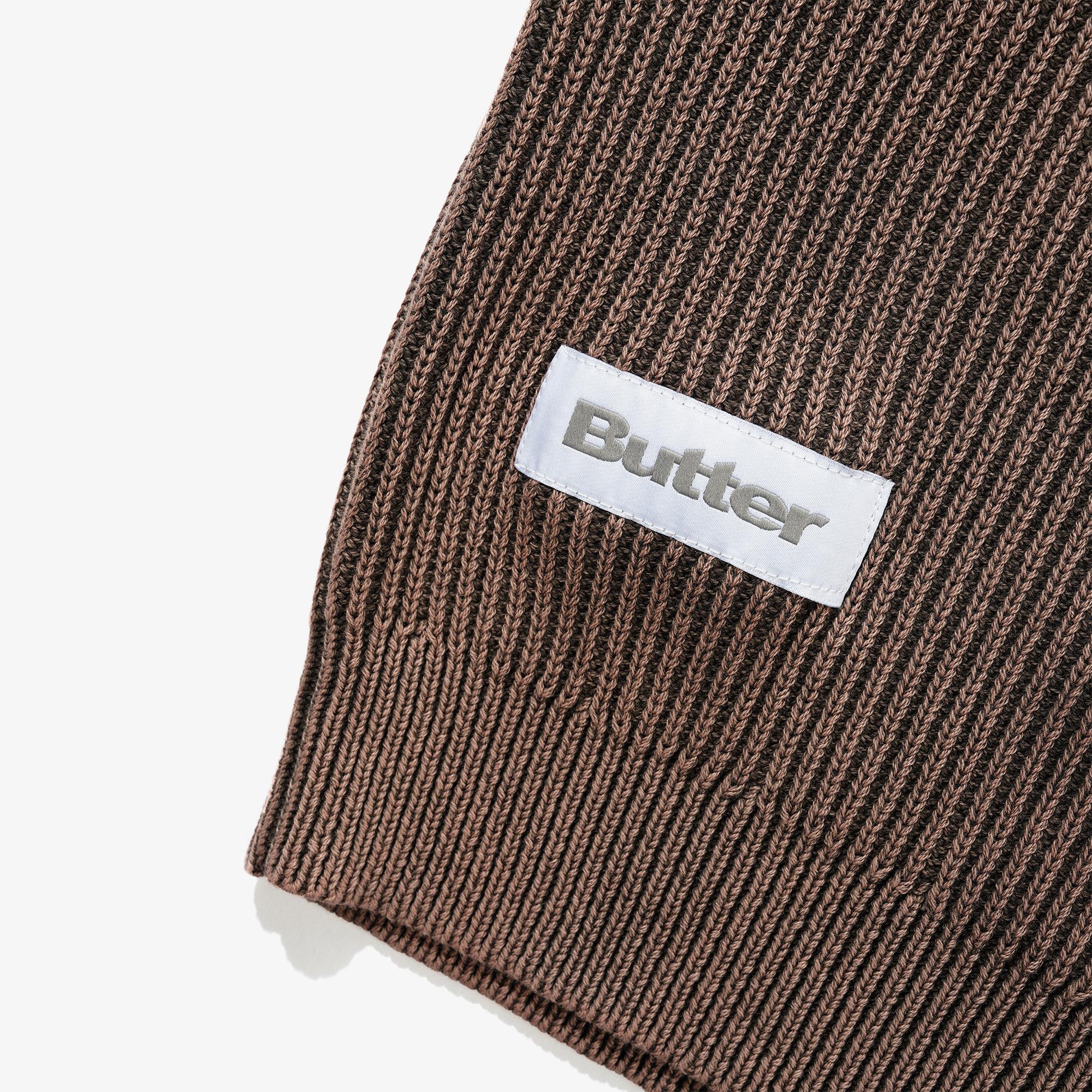 Bleach Knit Sweater 'Brown'