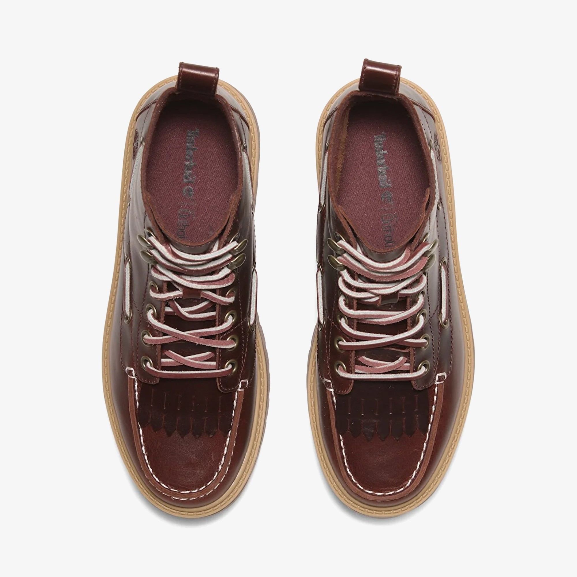 Stone Street Mid Lace Up Boot 'Burgundy'