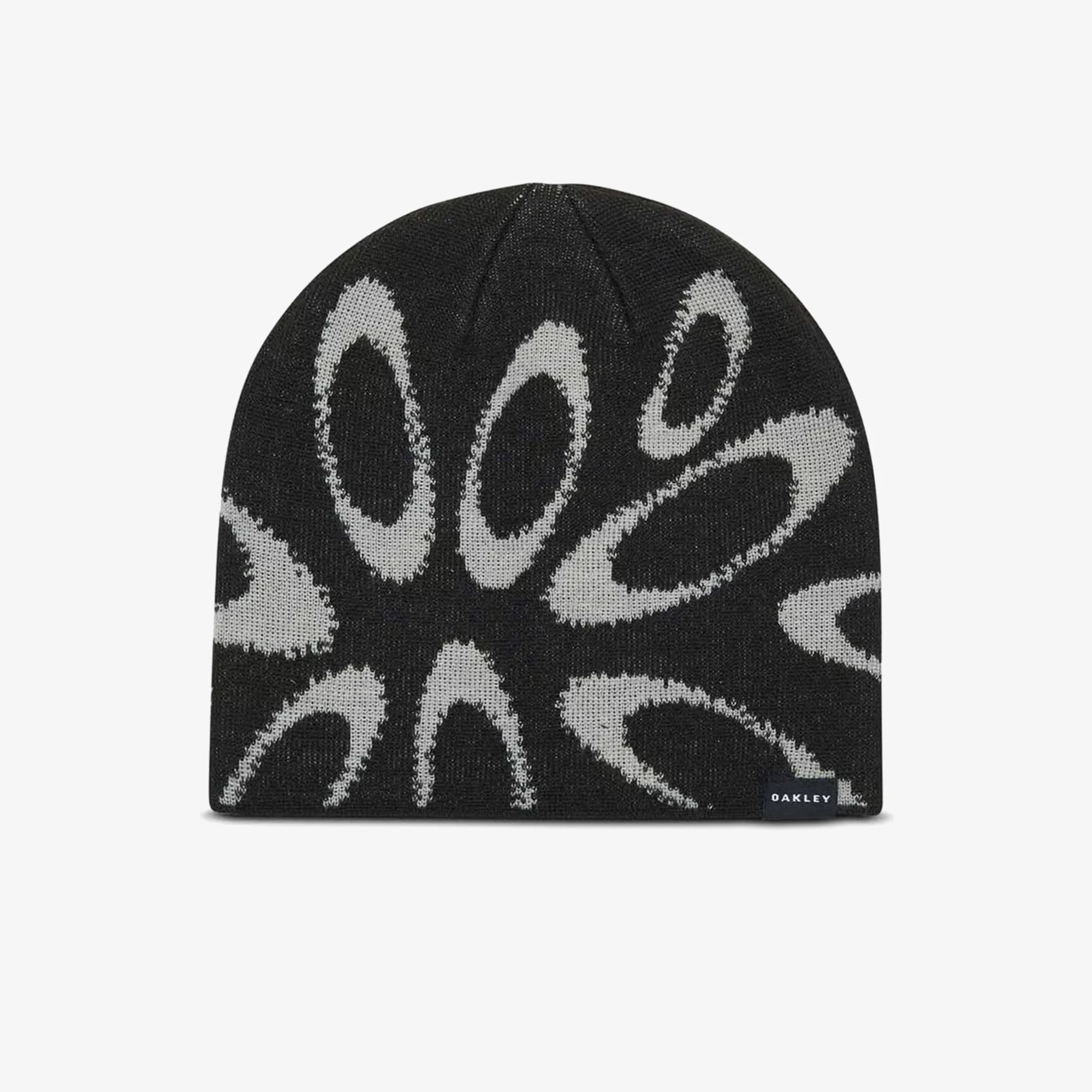 OAKLEY ELLIPSE GRAPHIC BEANIE ブラック/グレー Oakley Ellipse Graphic Beanie 'Black' - WUNDER