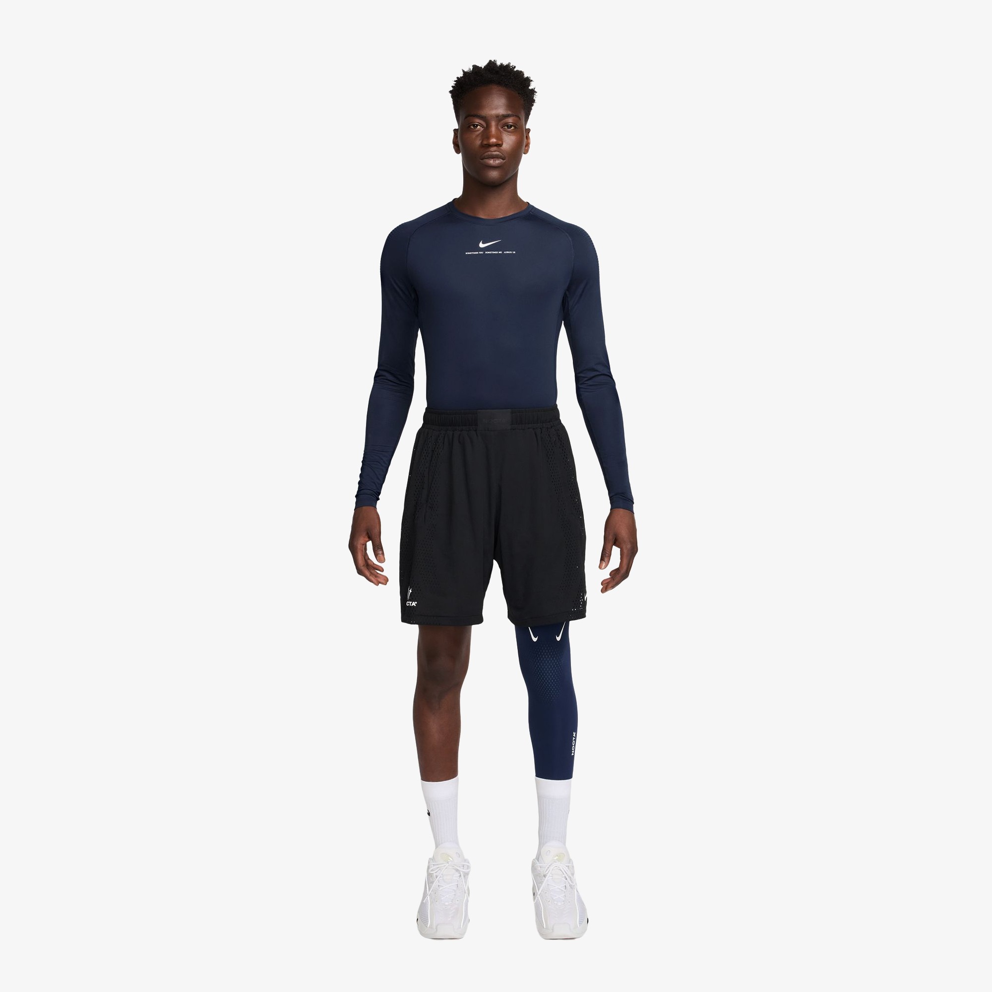 Nike x NOCTA Long Sleeve T-shirt 'Navy'