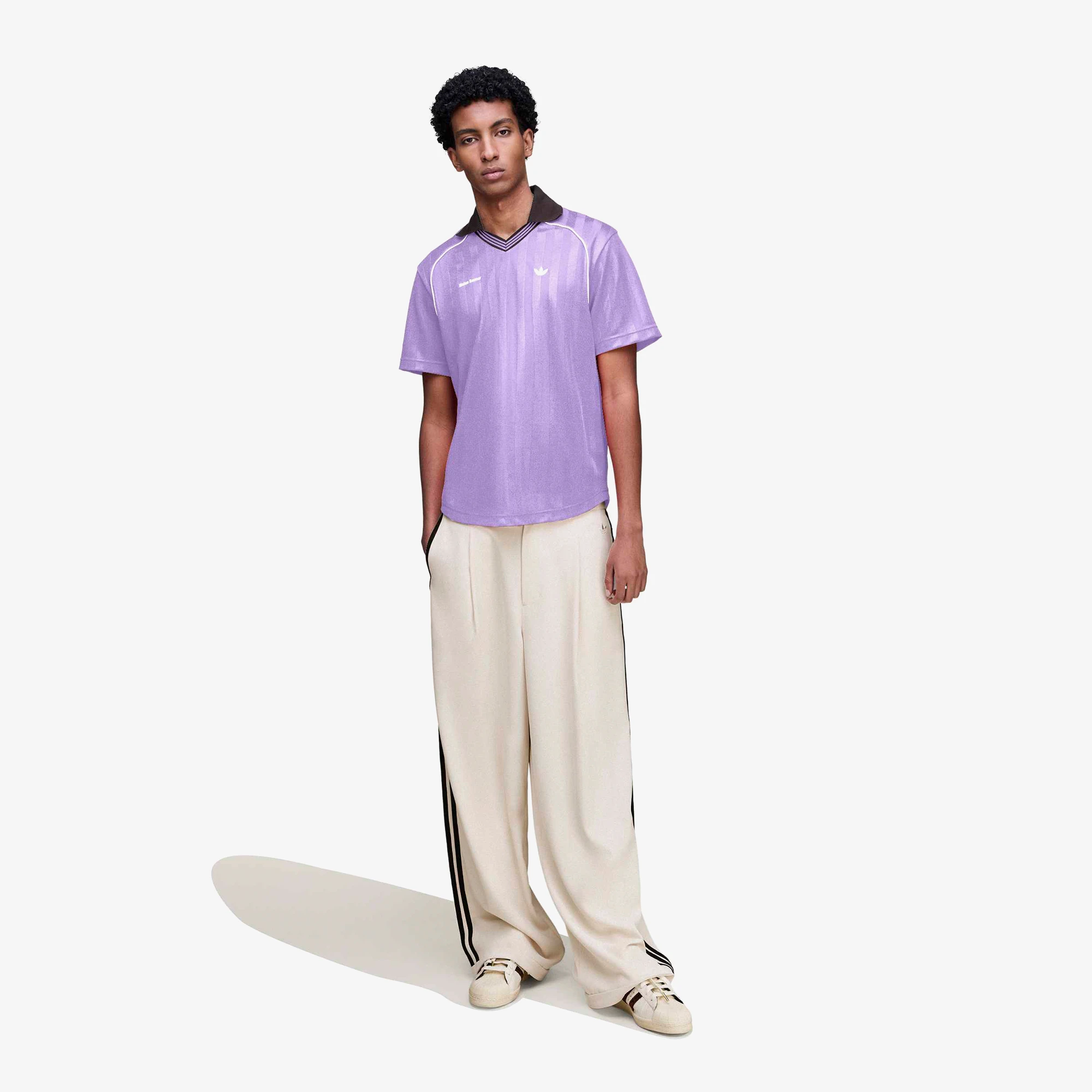 Wales Bonner x adidas Football Tee 'Light Purple'