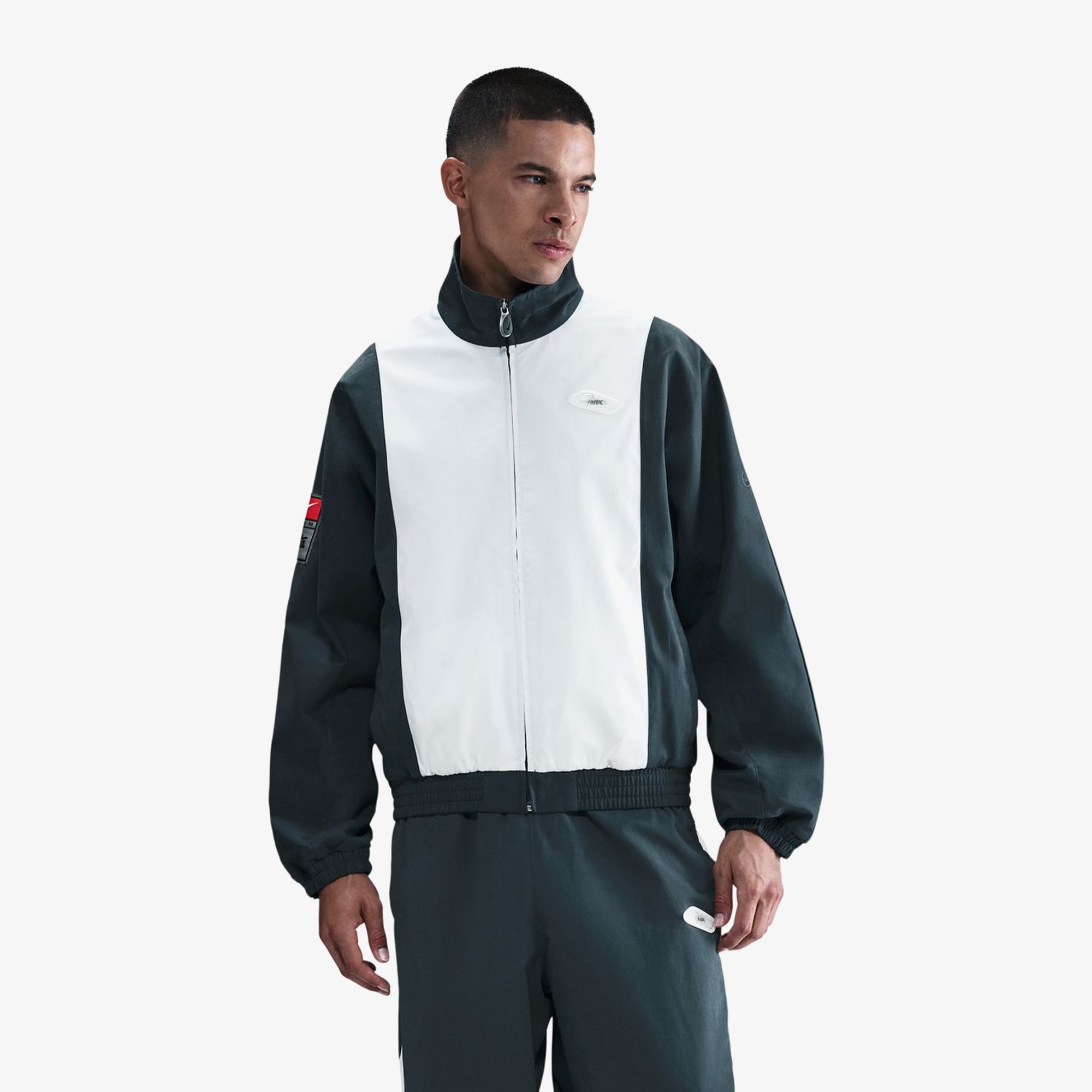 Nike x Patta Track Jacket 'Deep Ocean White'