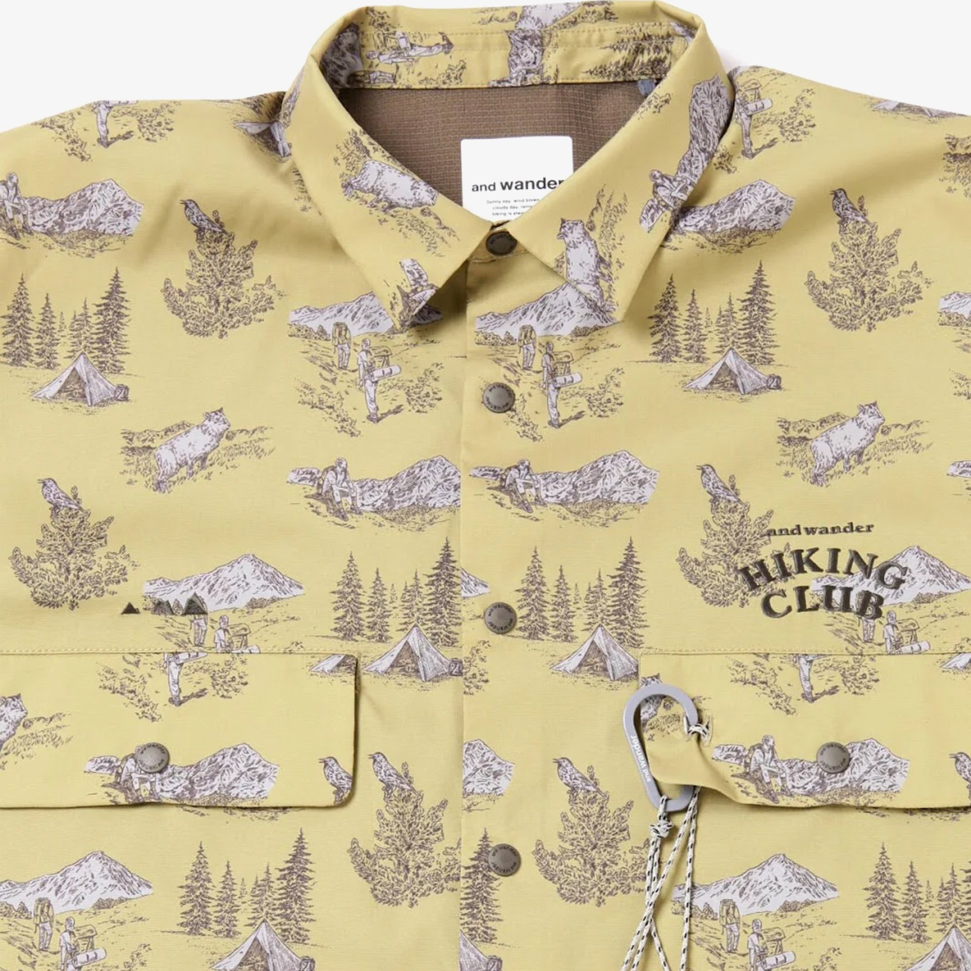 Hiking Club Tech Shirt 'Beige'