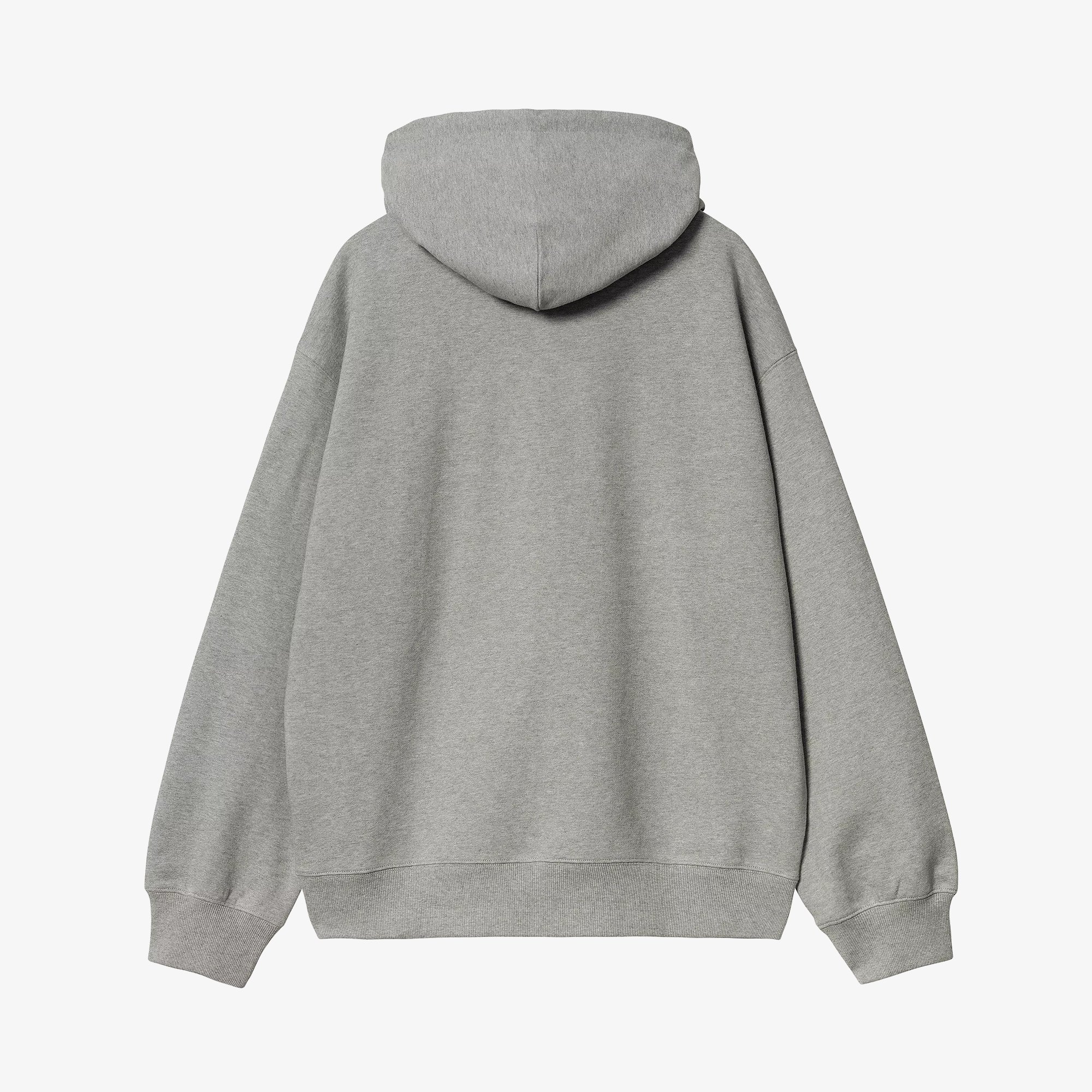 Hooded Flaming Ducks Sweat 'Grey Heather'