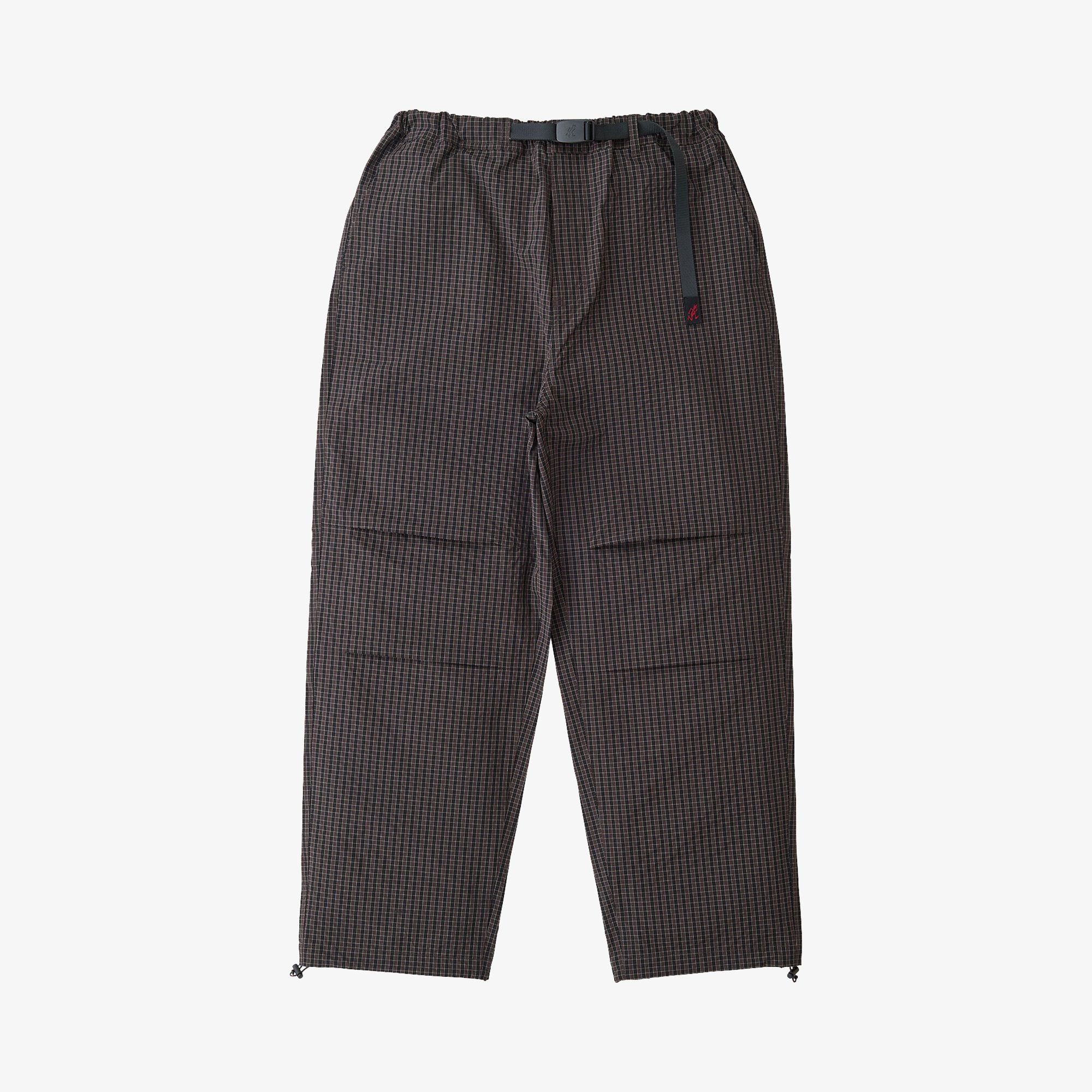 Northside Plaid Pant 'Deep Brown'