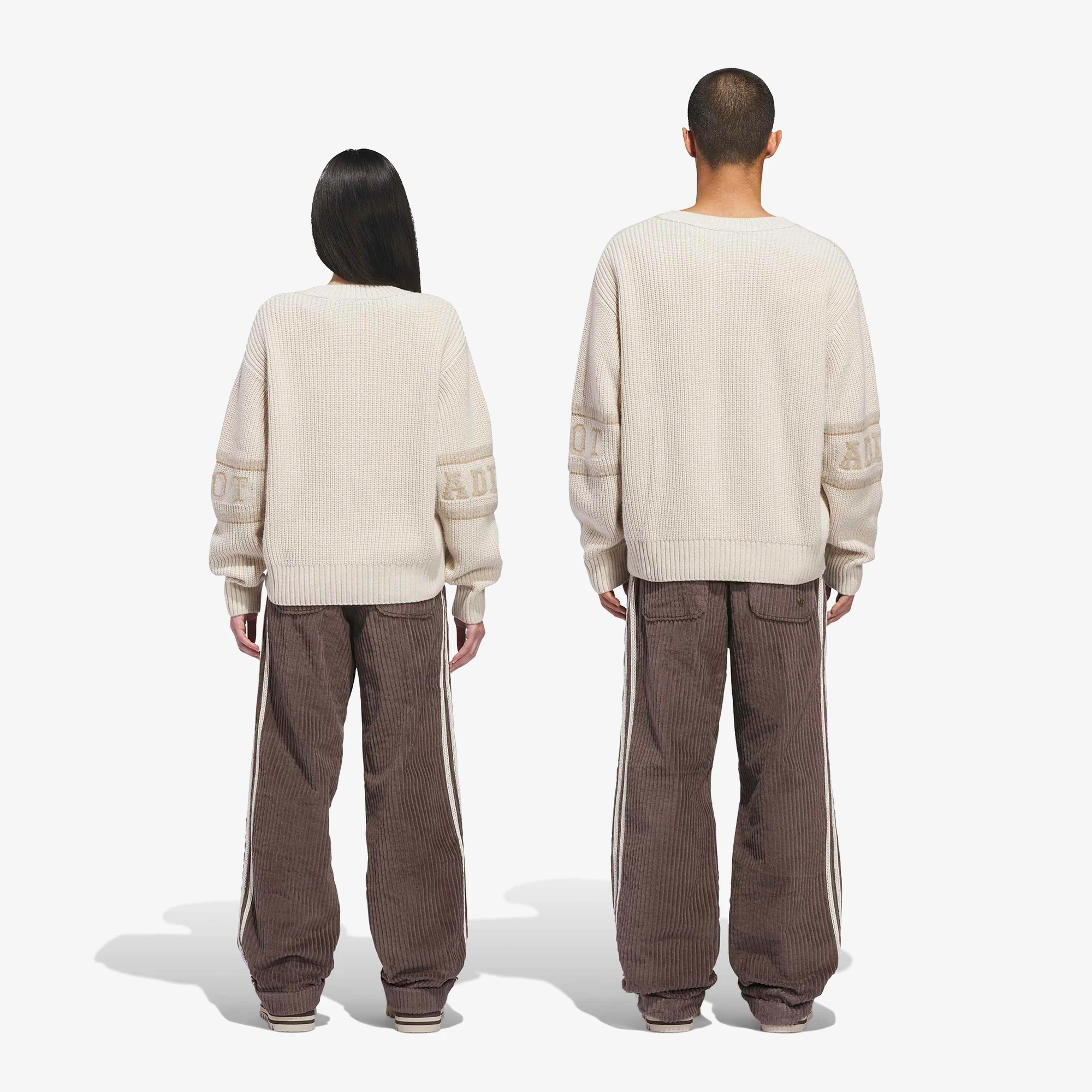 adidas x Clot Cord Slack Pant 'Dark Brown'