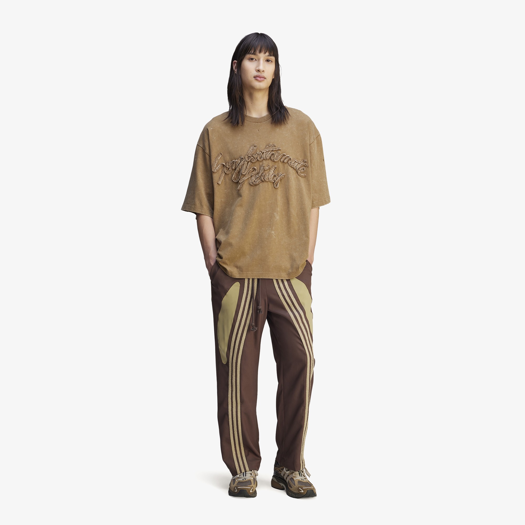 adidas x Song for the Mute Washed Tee 'Earth'