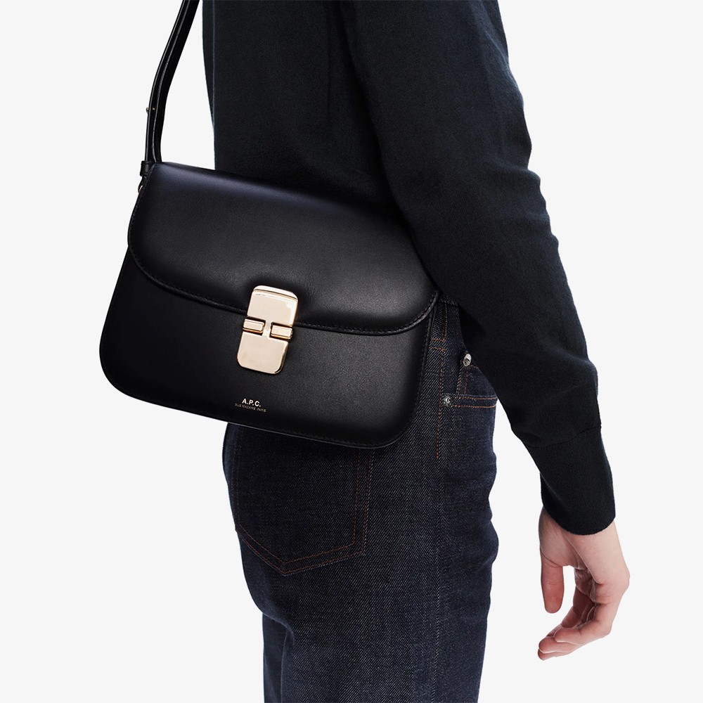 Grace Leather Bag 'Black'