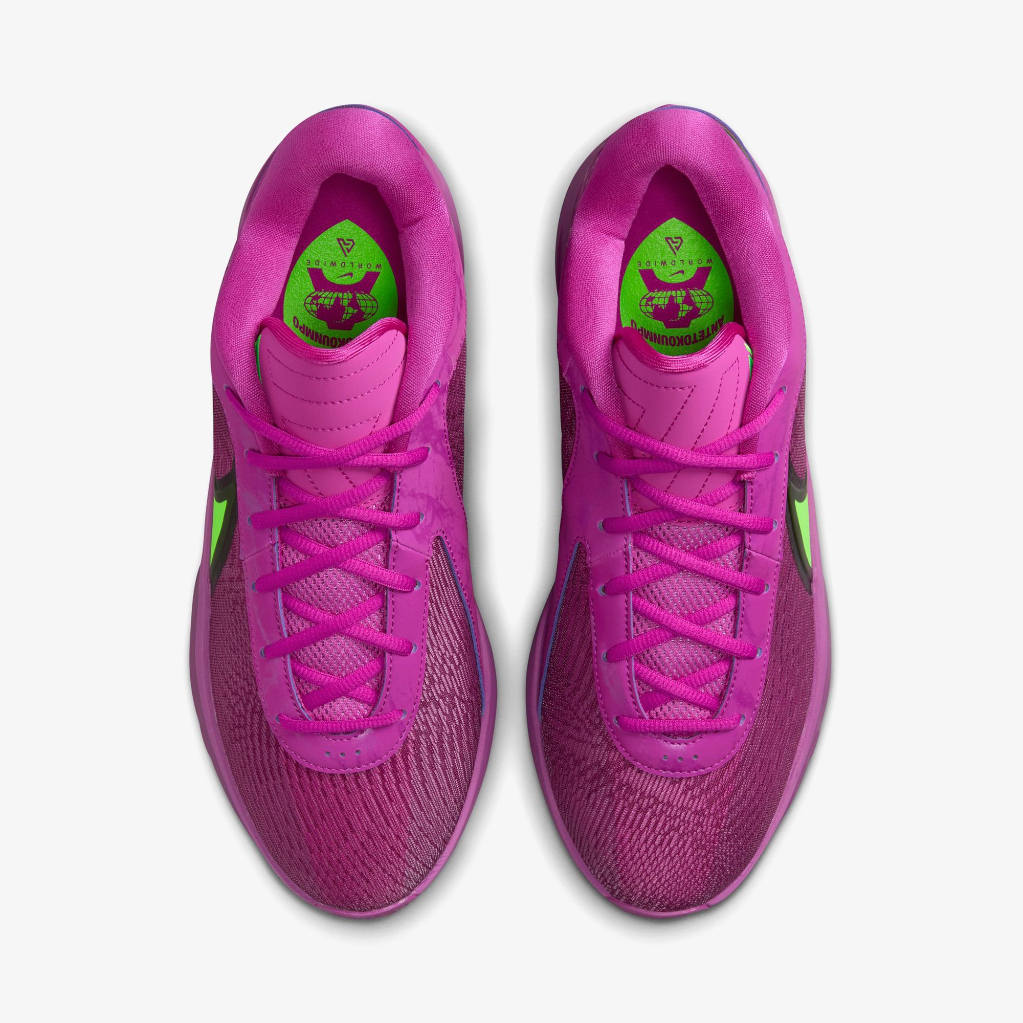 Giannis Zoom Freak 6 'Bold Berry Electric Green'