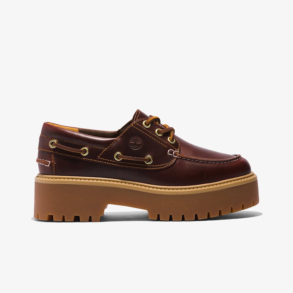 Stone Street Boat Shoe 'Brown'