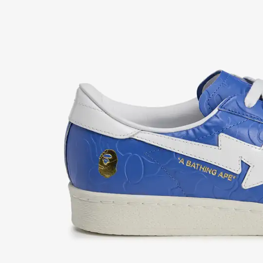 adidas x BAPE Superstar V 'Blue' - Görsel 9