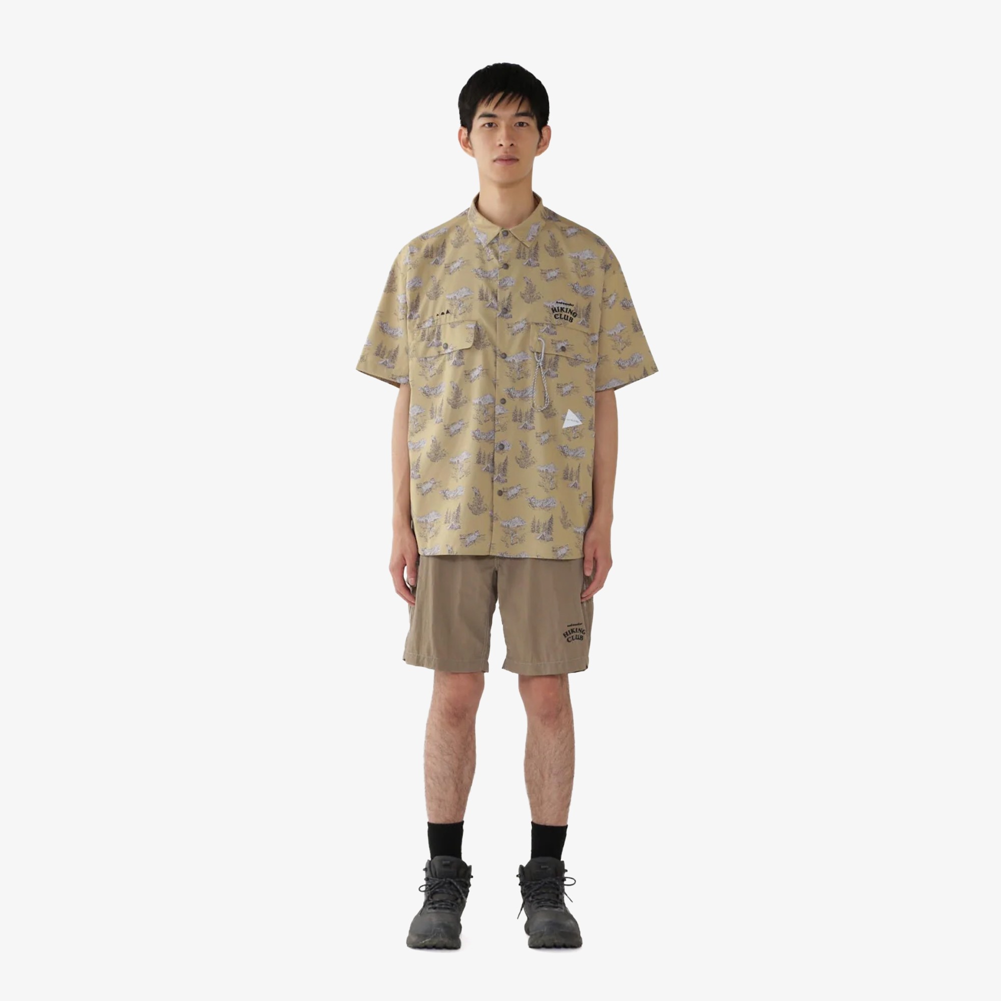 Hiking Club NY Taffeta Hiker Short Pants 'Beige'