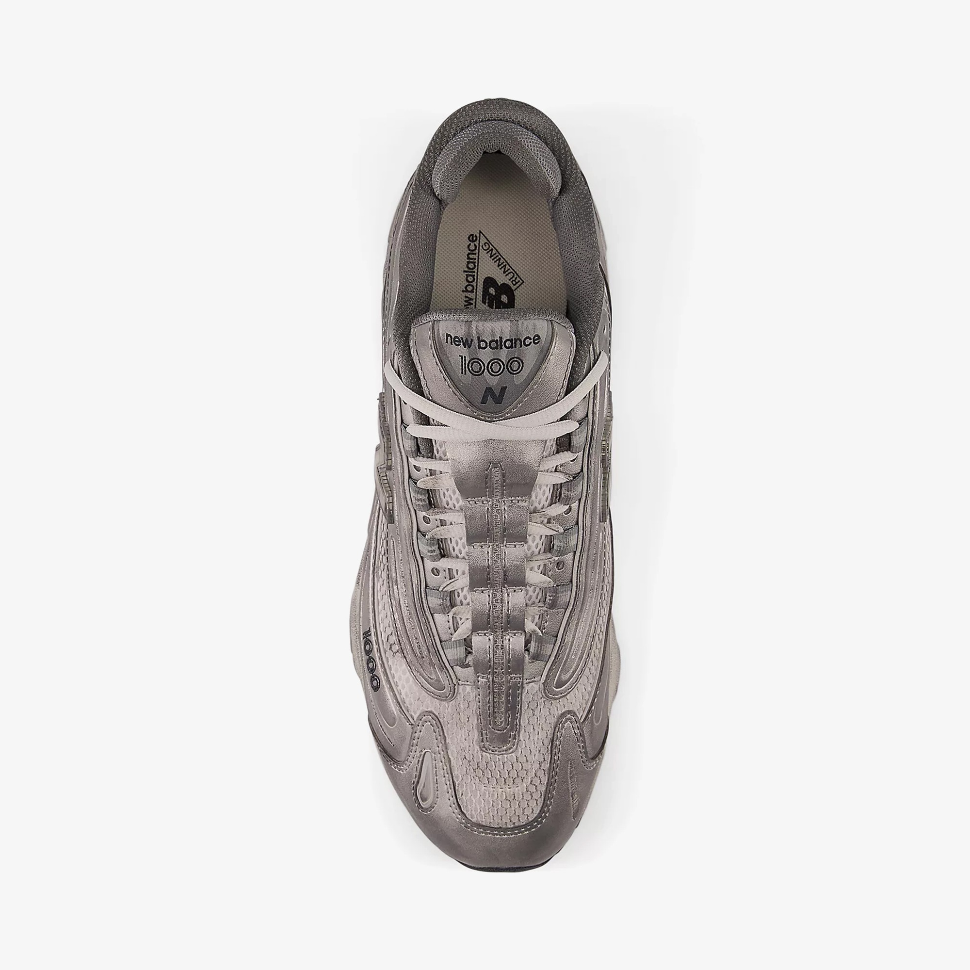 1000G 'Silver Metallic Distressed'