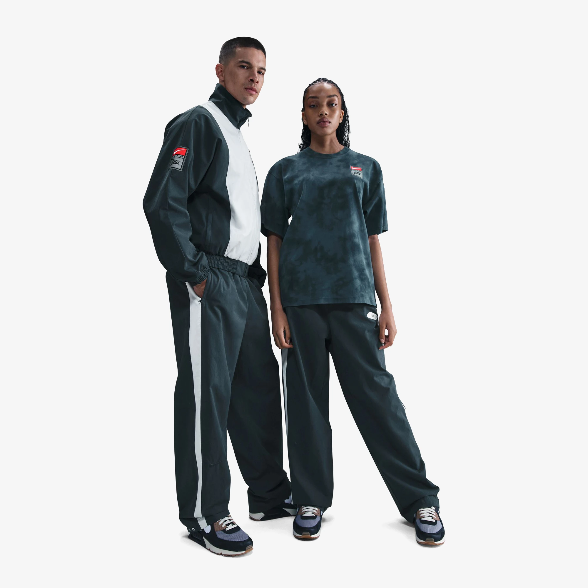 naturalQYマステ　0708 Nike x Patta Track Pant 'Deep Ocean White' - WUNDER