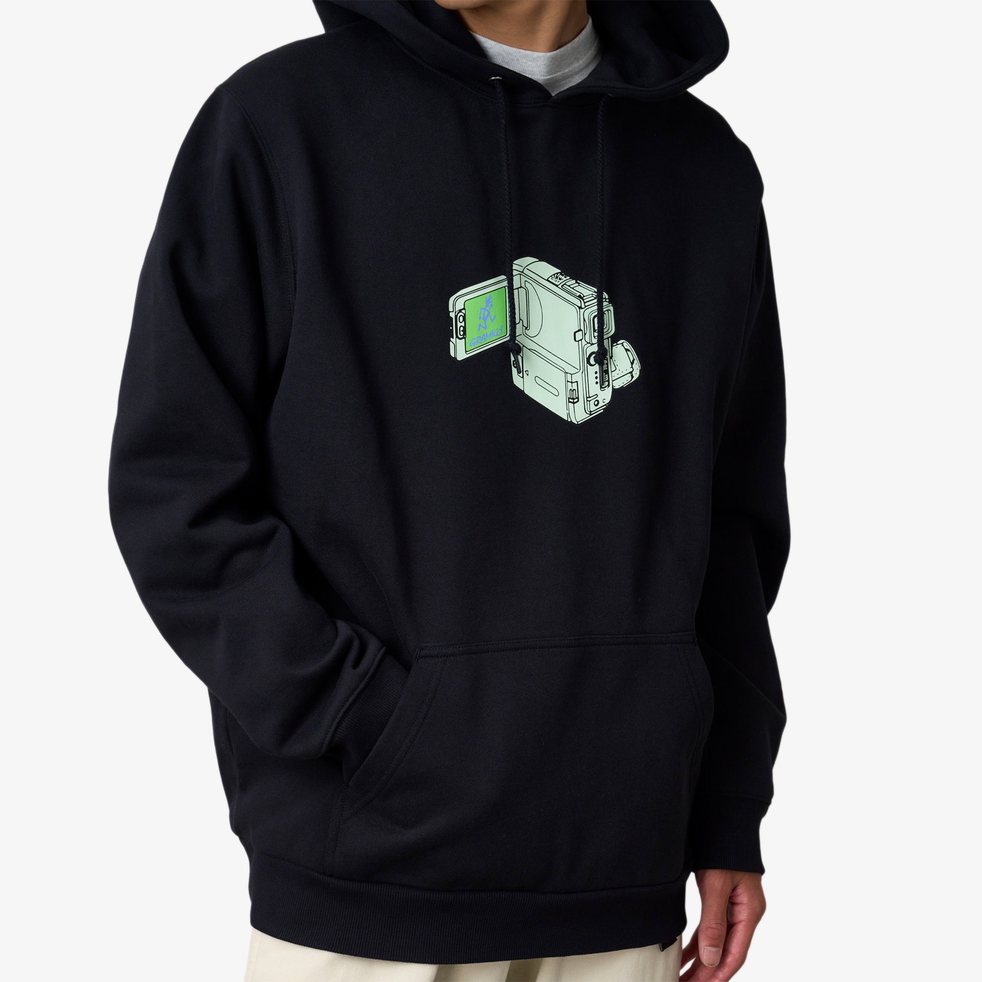 Camcorder Hooded Sweatshirt 'Dark Navy'