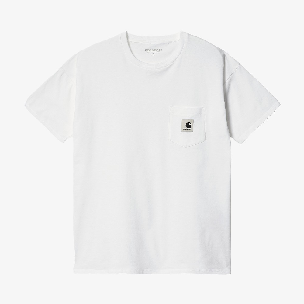 W' S/S Pocket T-Shirt 'White'