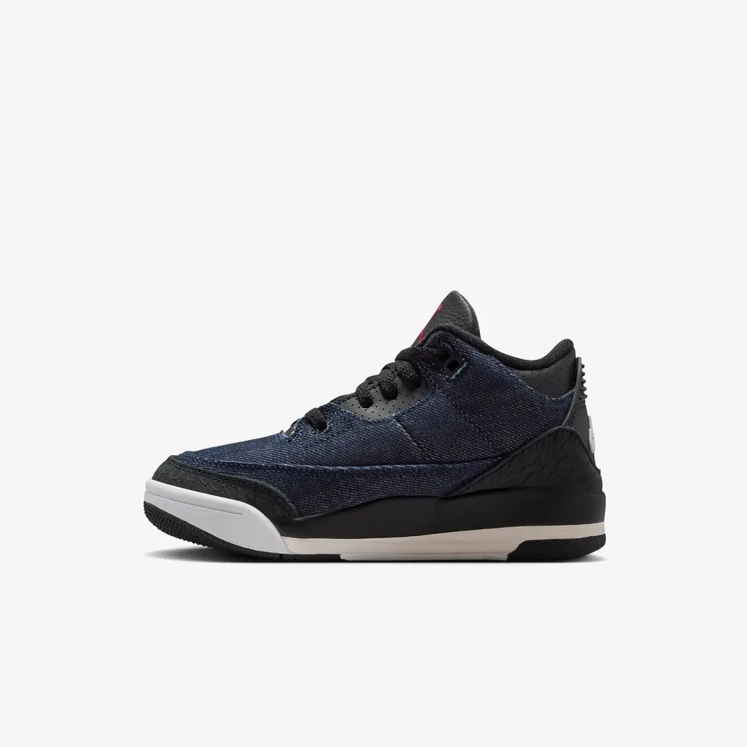 【新品】Air Jordan 3 x Levi’s® Indigo Denim Air Jordan 3 x Levi's® 'Indigo and Gym Red' (PS) - WUNDER