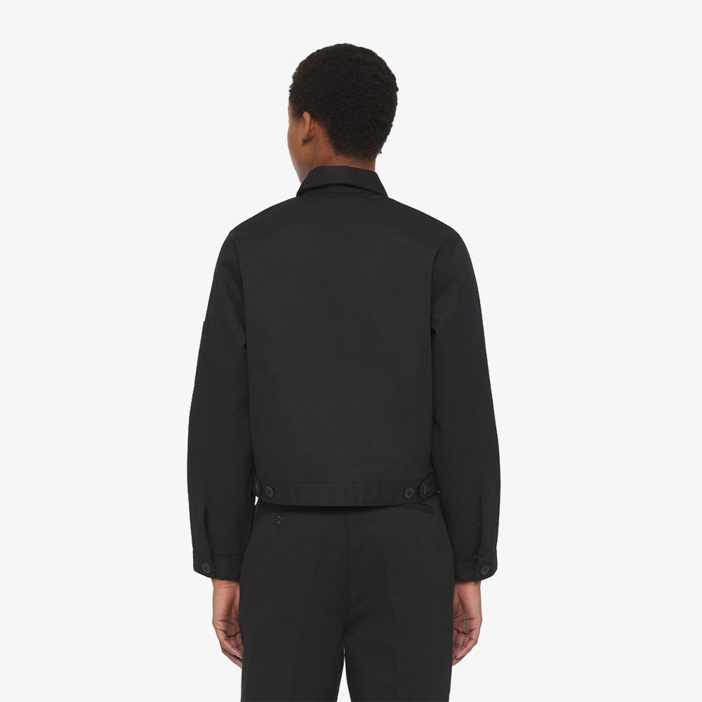 Unlined Cropped Eisenhower Jacket 'Black' (W)