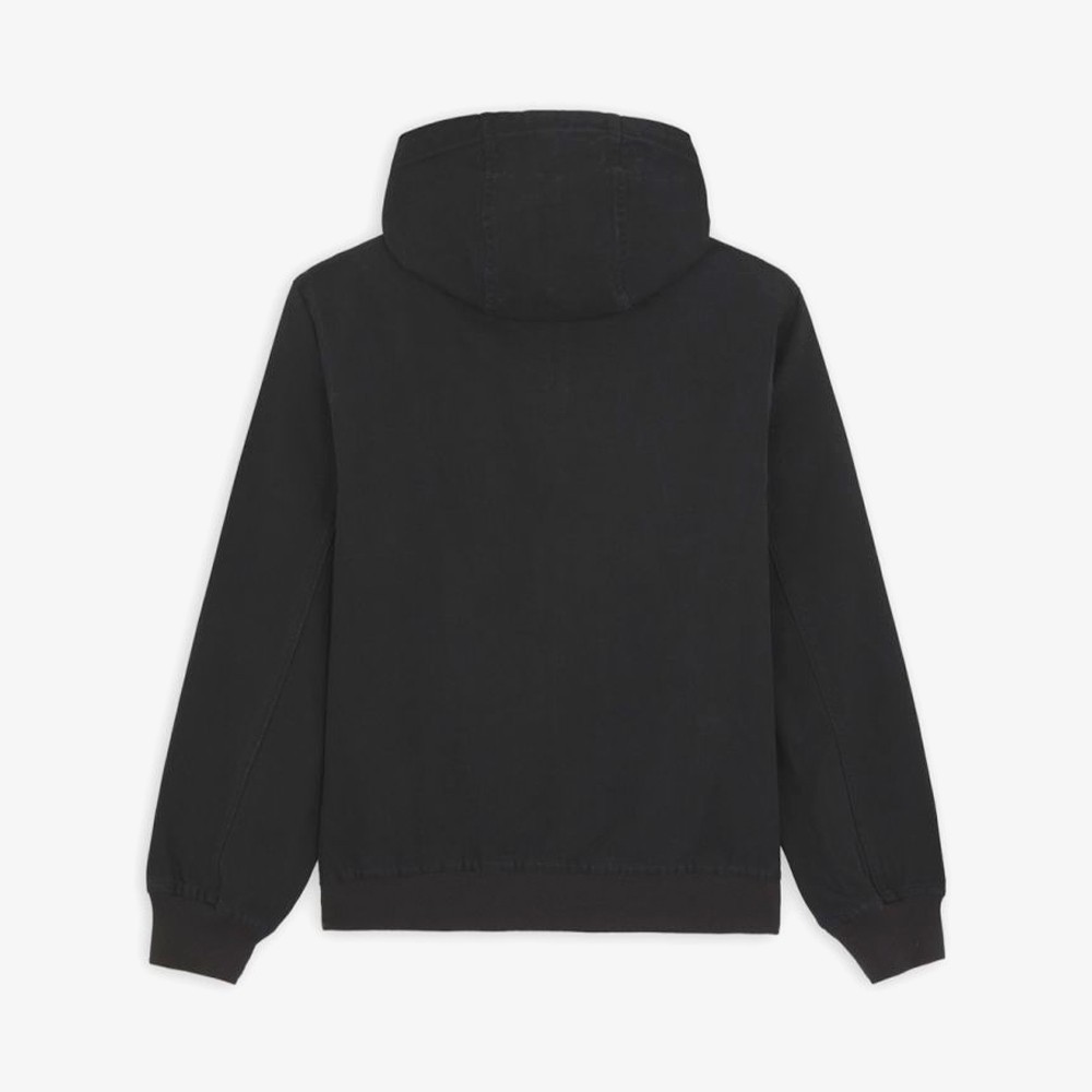 Duck Canvas Unlined Hooded Jacket 'Black'