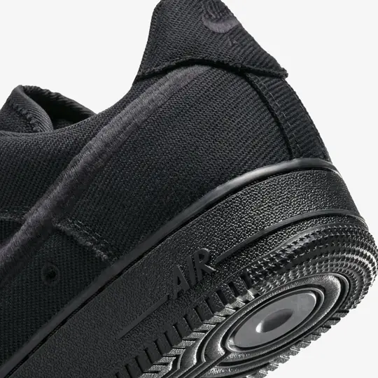 Air Force 1 Low 'Black Canvas' - Görsel 9