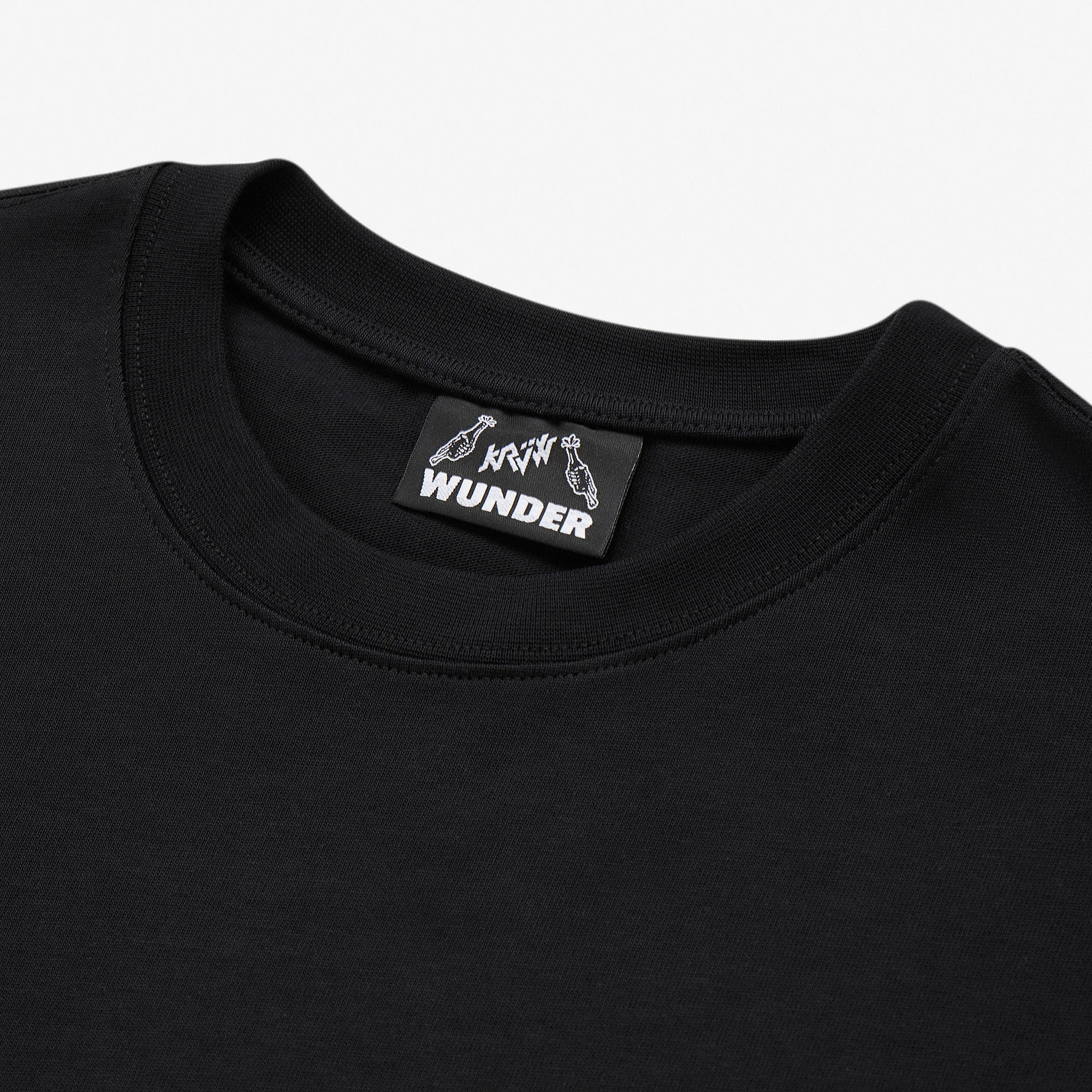 WUNDER x KRÜW Welcome Tee 'Black'
