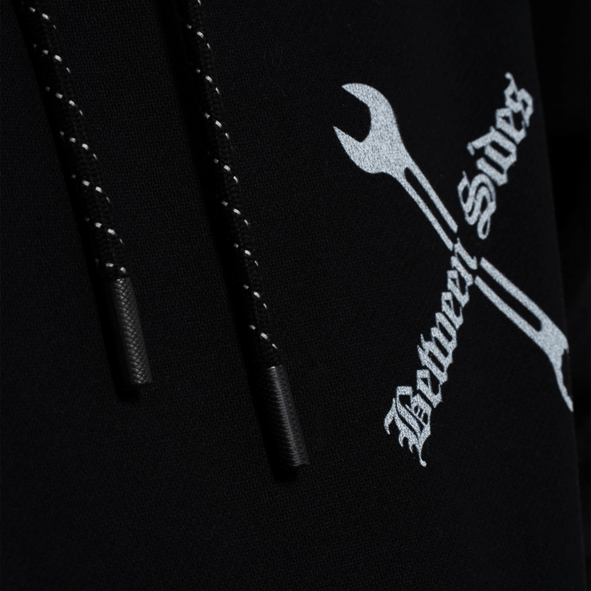 Between Sides Kolay Hoodie 'Black' - WUNDER