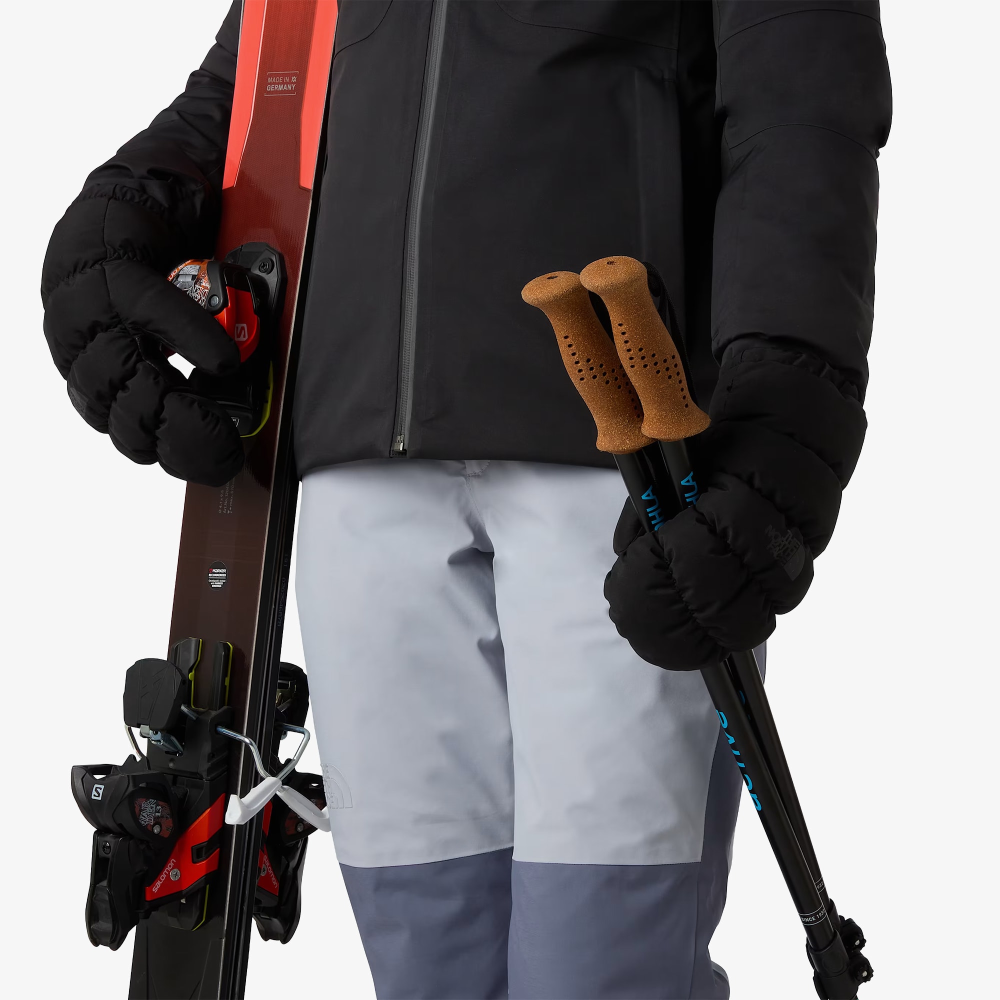 Montana Puffer Gloves 'Black'