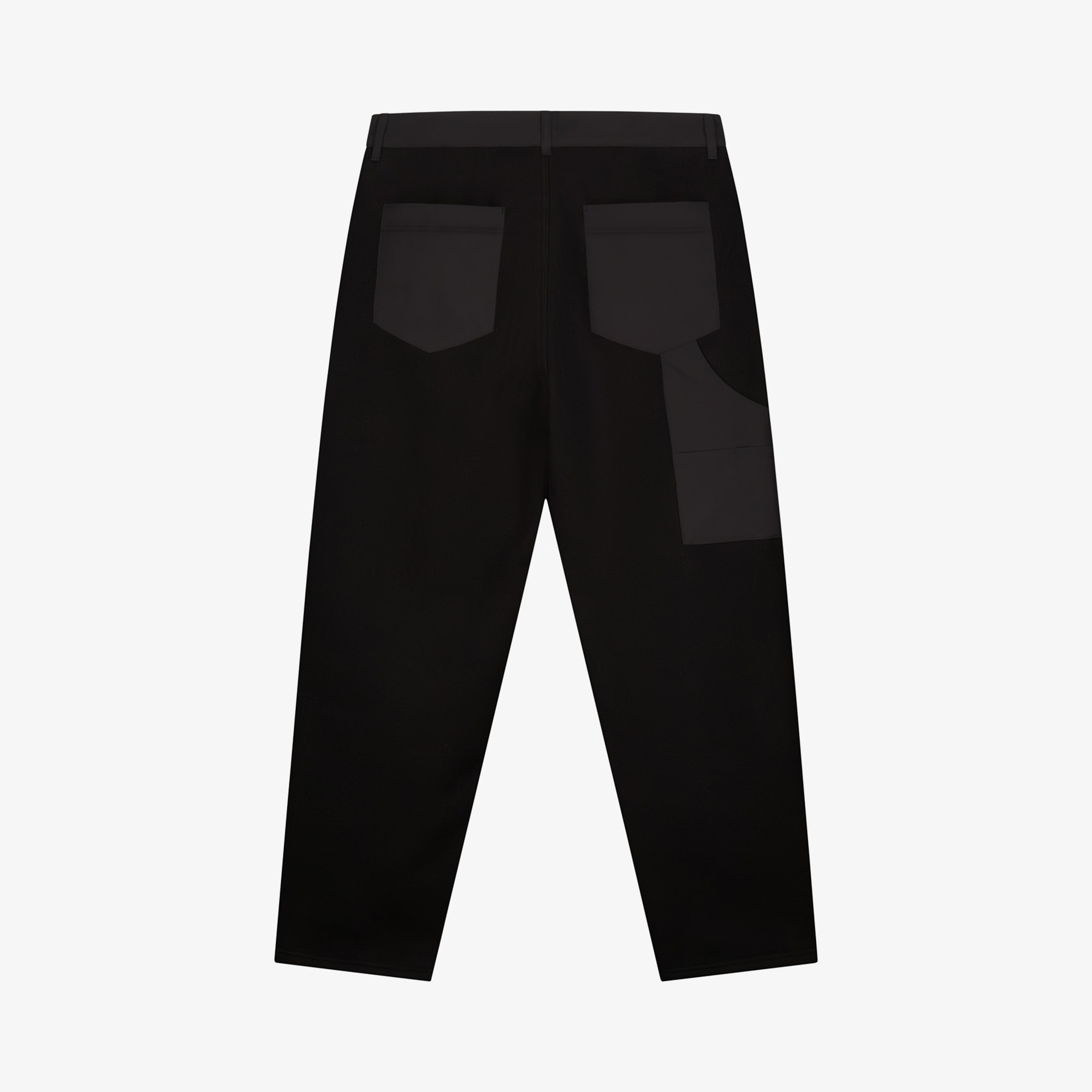 Nylon/Wool Combo Pants 'Black'