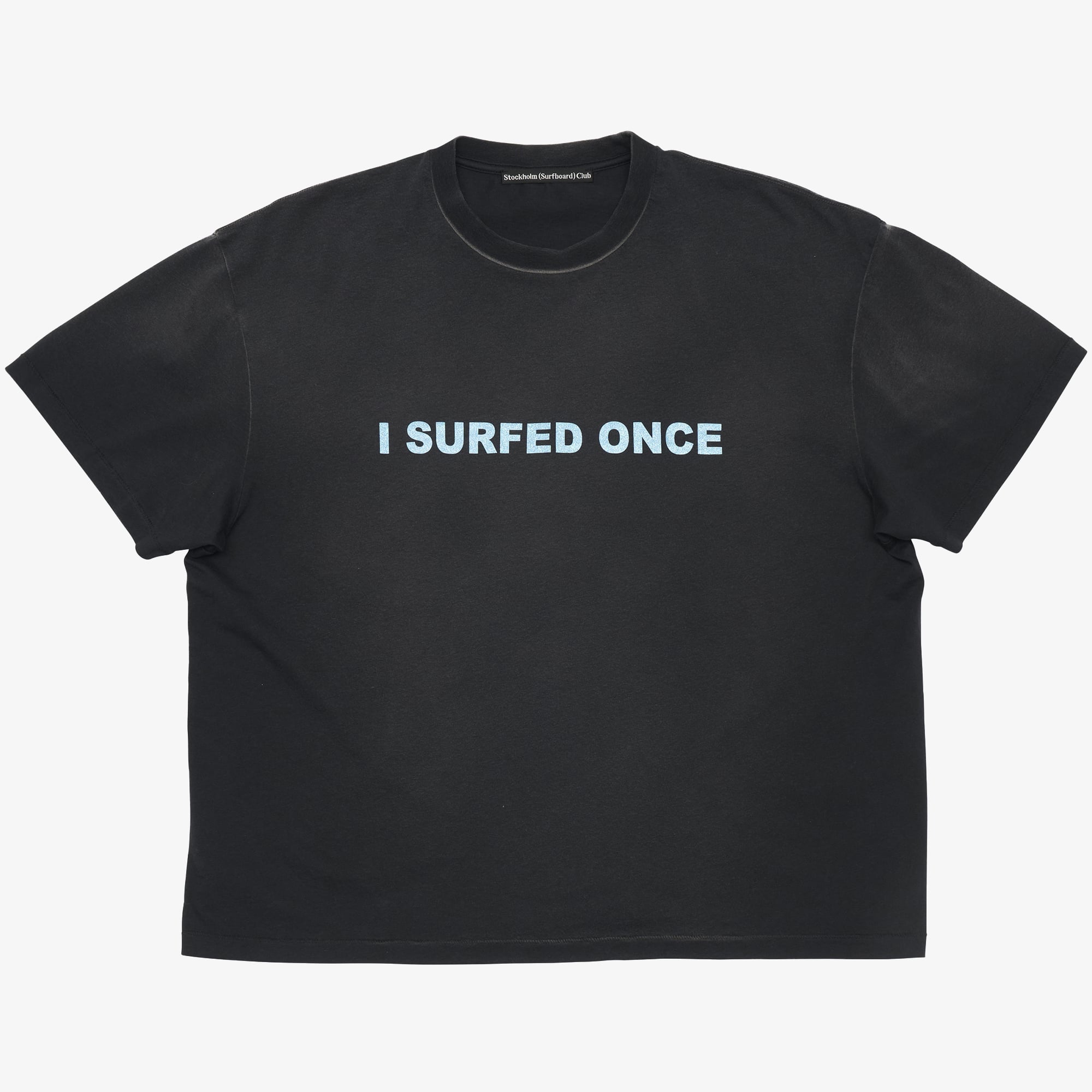 Glitter Printed T-Shirt 'Black'