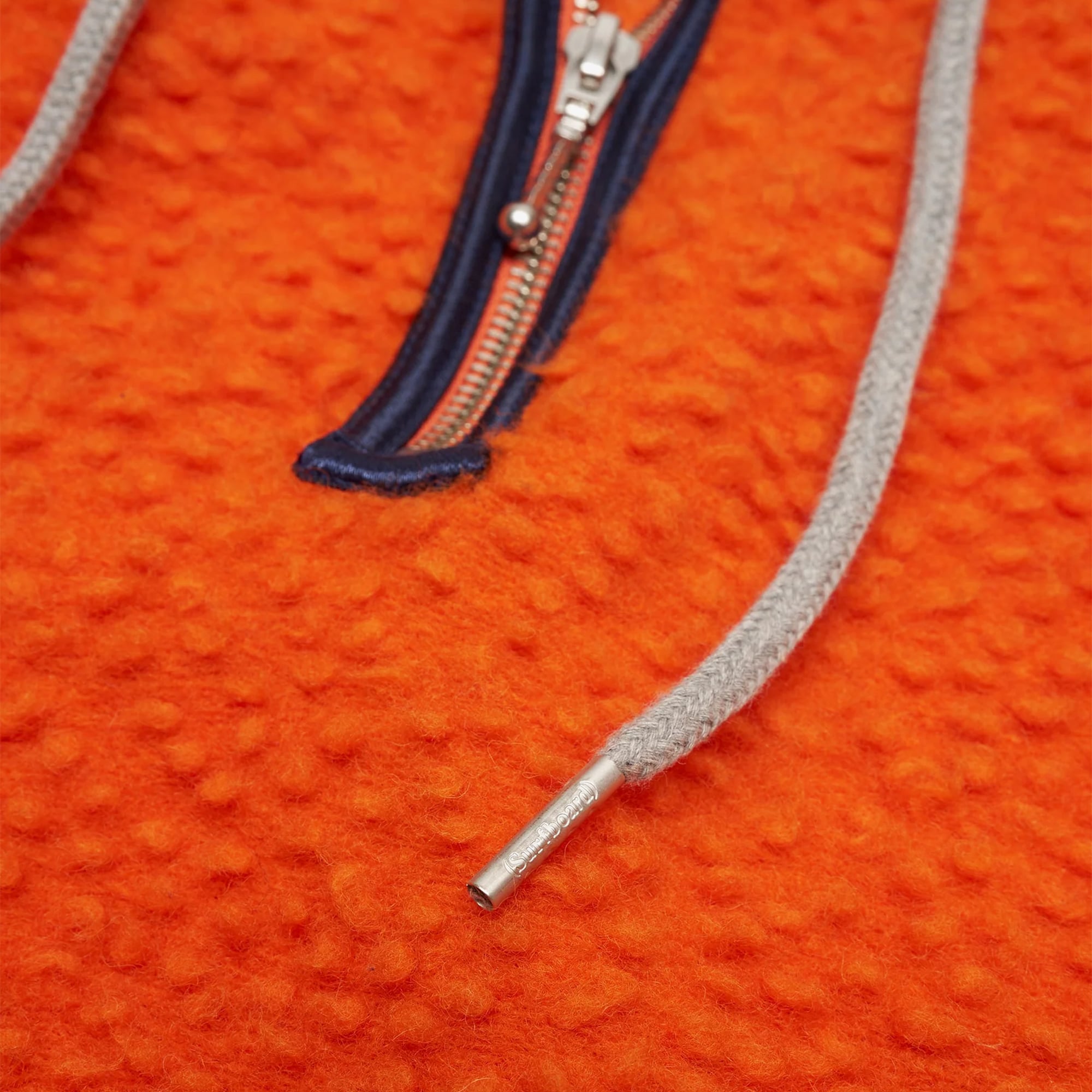 Wool Pile Hoodie 'Orange'