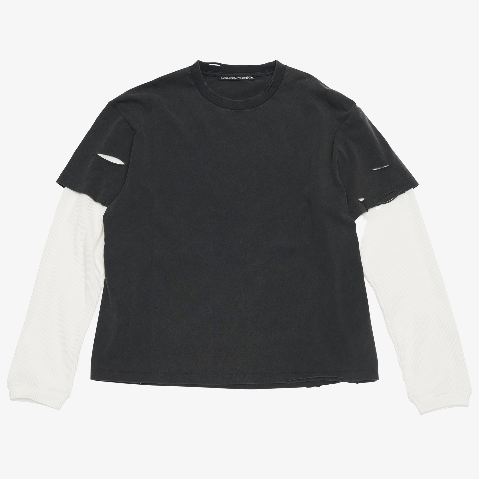 Back Logo Layered Tee 'Black'