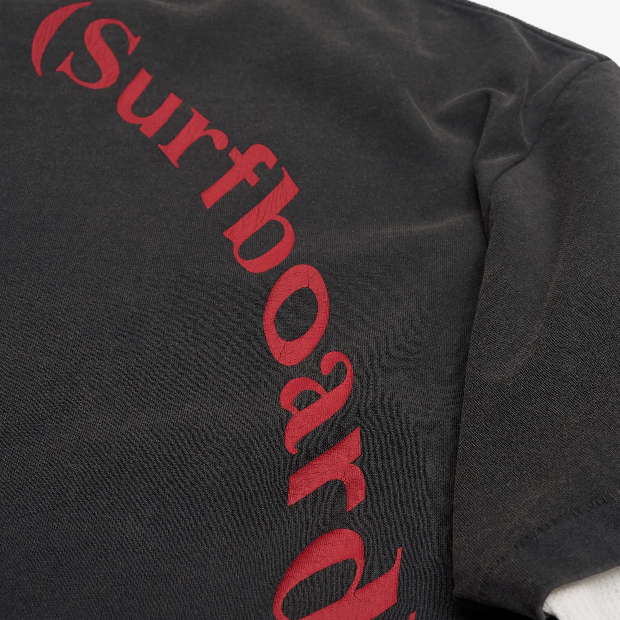 Back Logo Layered Tee 'Black'